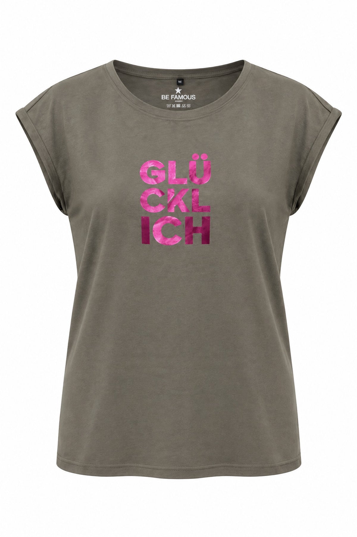 T-Shirt GLÜCKLICH