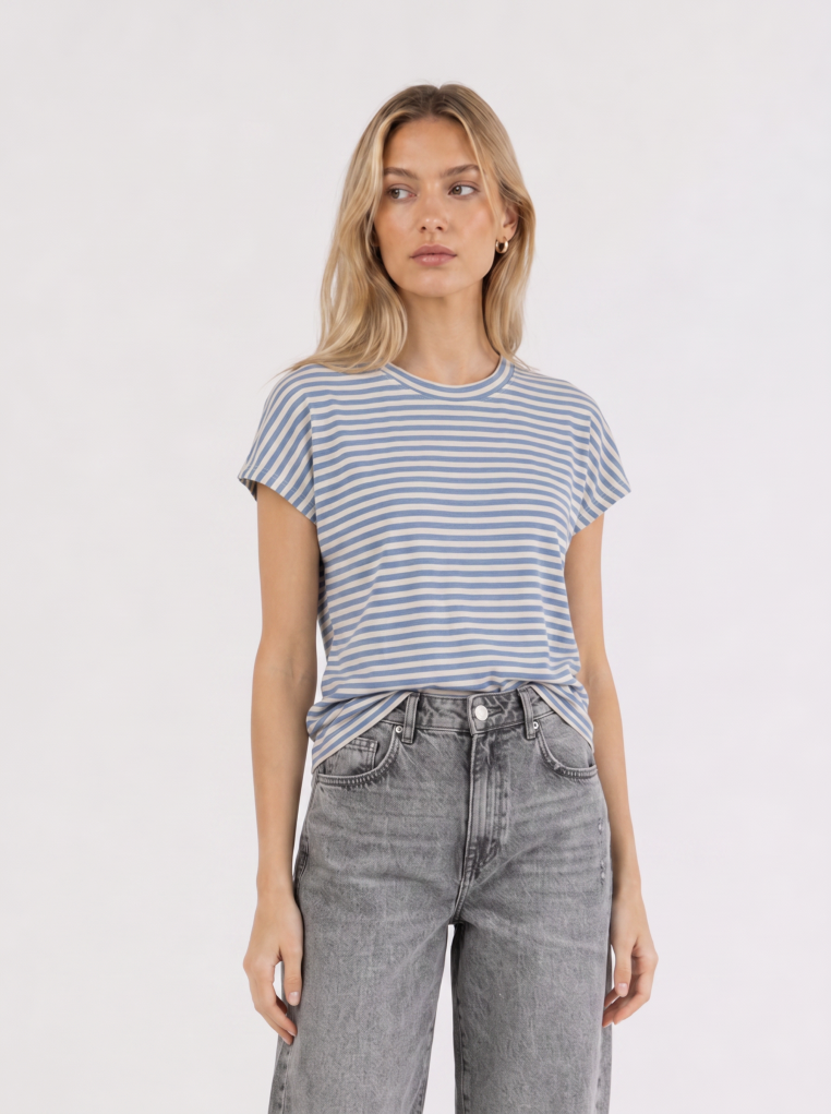 T-Shirt mit Streifen