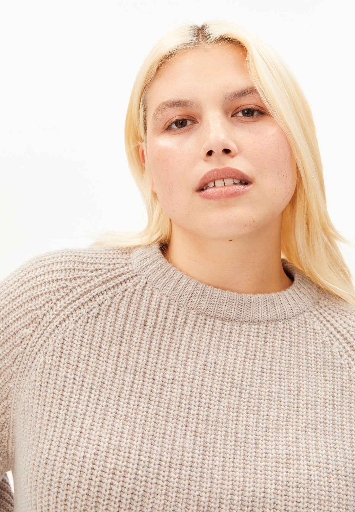 Rippstrick Pullover