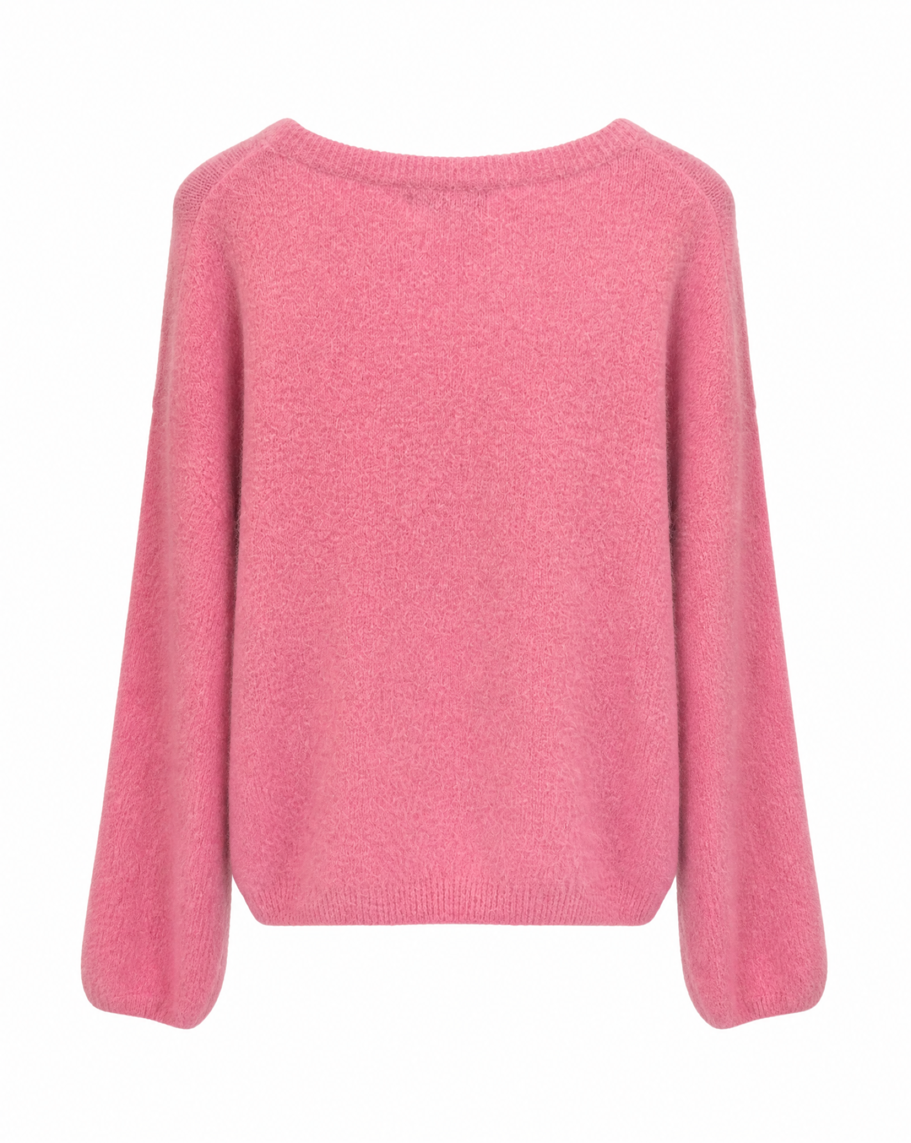 Strickpullover mit Rundhalsausschnitt