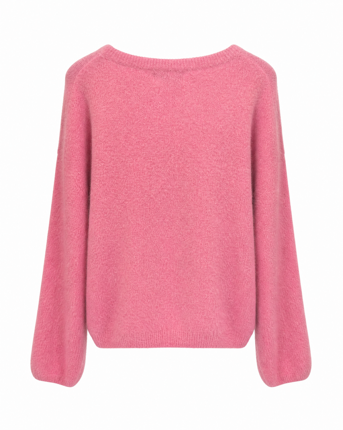 Strickpullover mit Rundhalsausschnitt