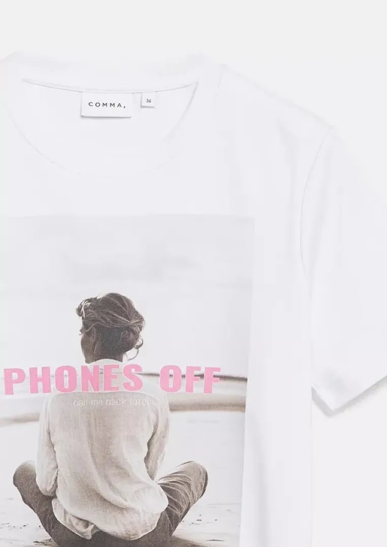 Comma T-Shirts White