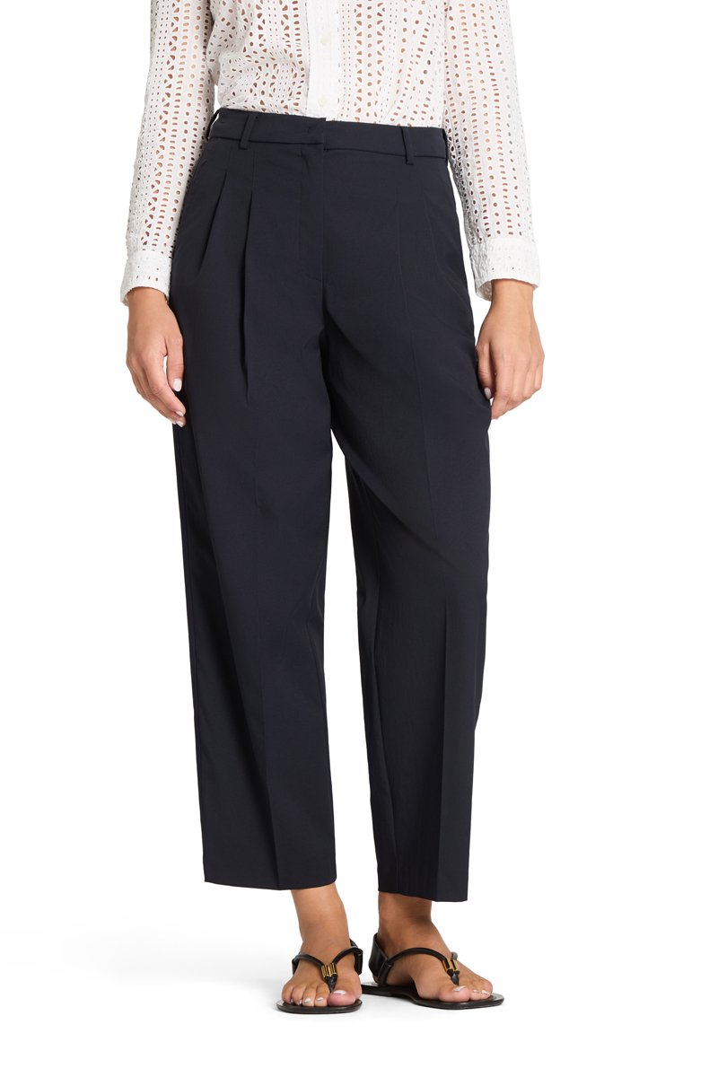 Cambio Business-Hosen Dark Navy