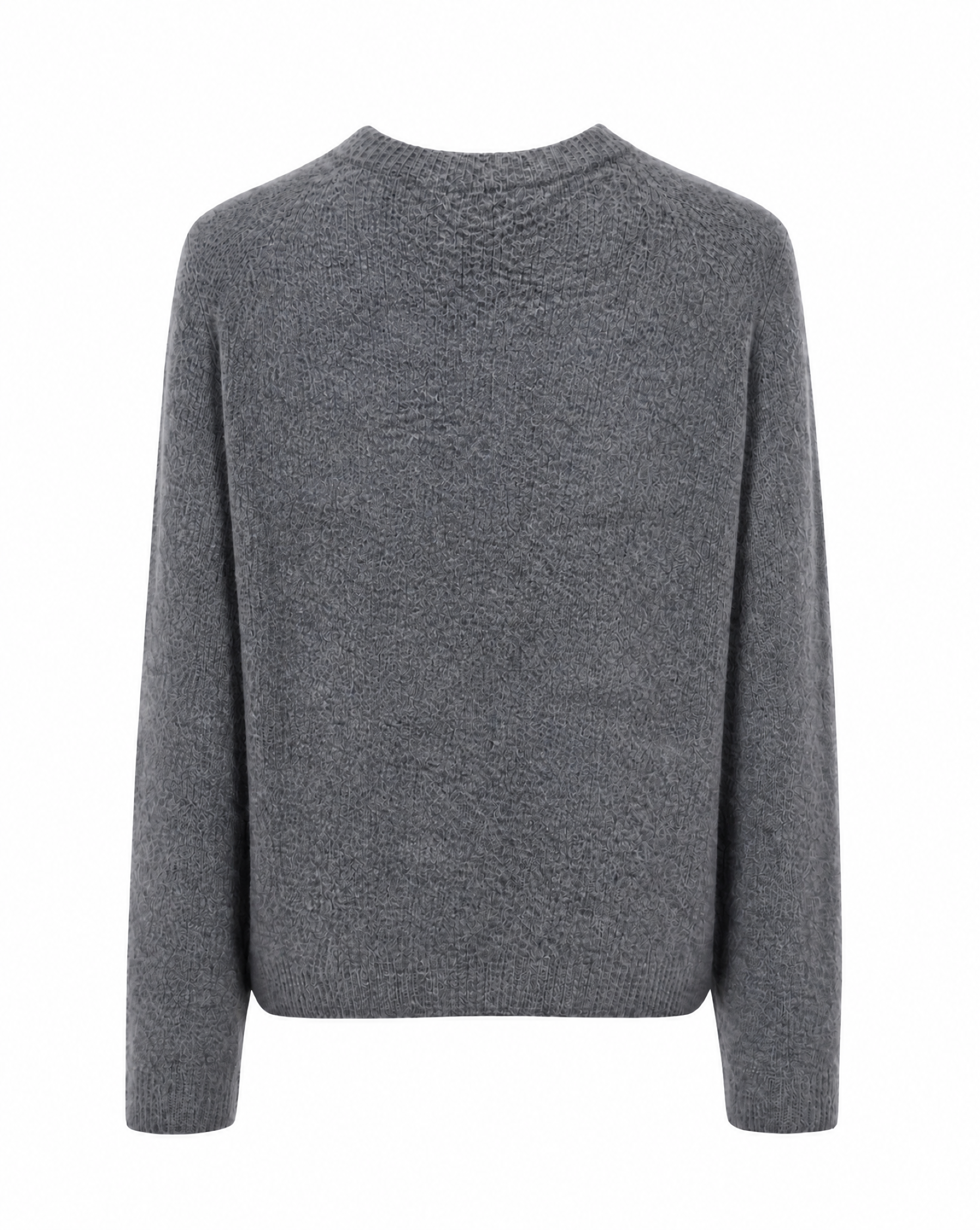 Strickpullover mit Rundhalsausschnitt