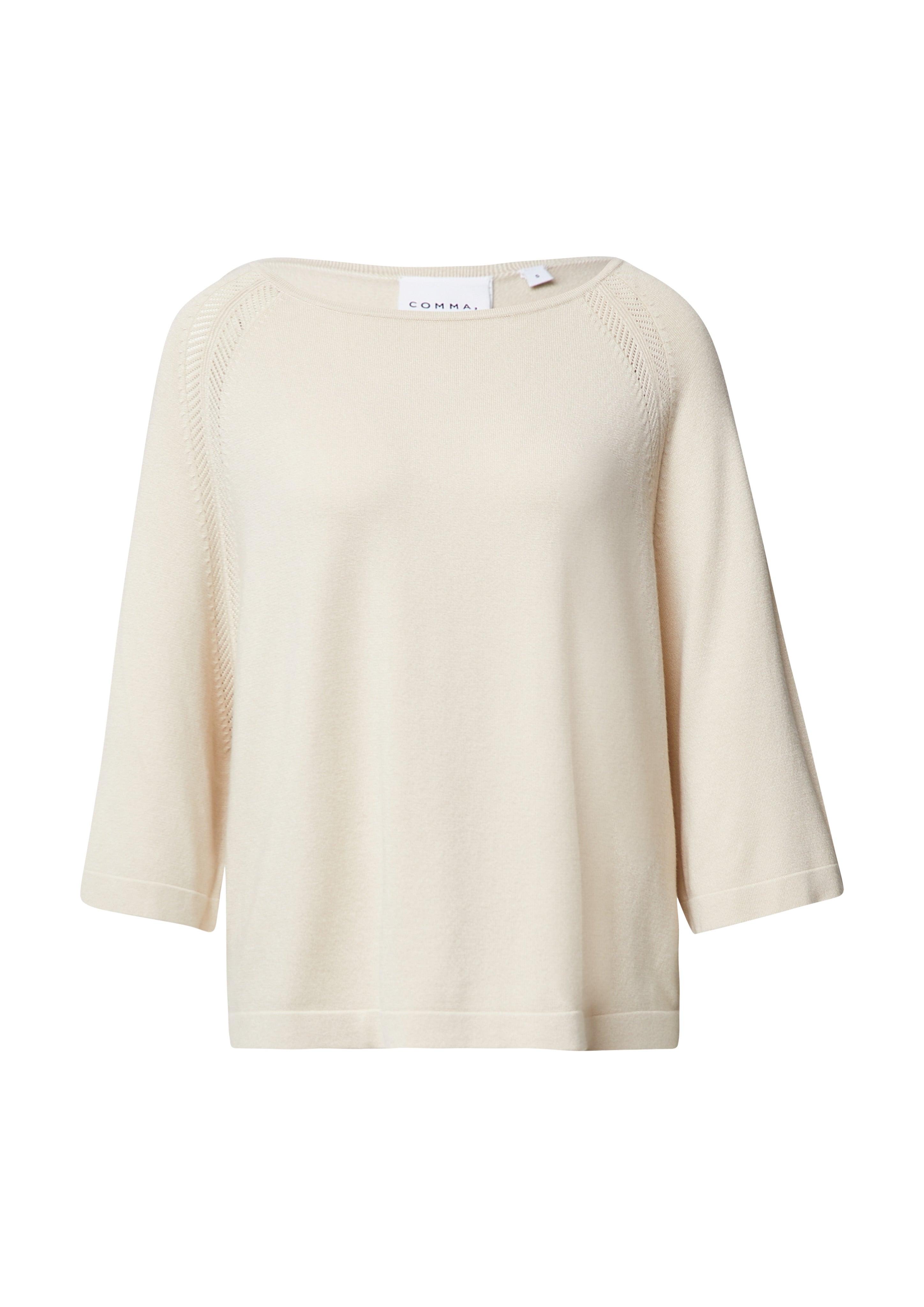 Comma Strickpullover Brown