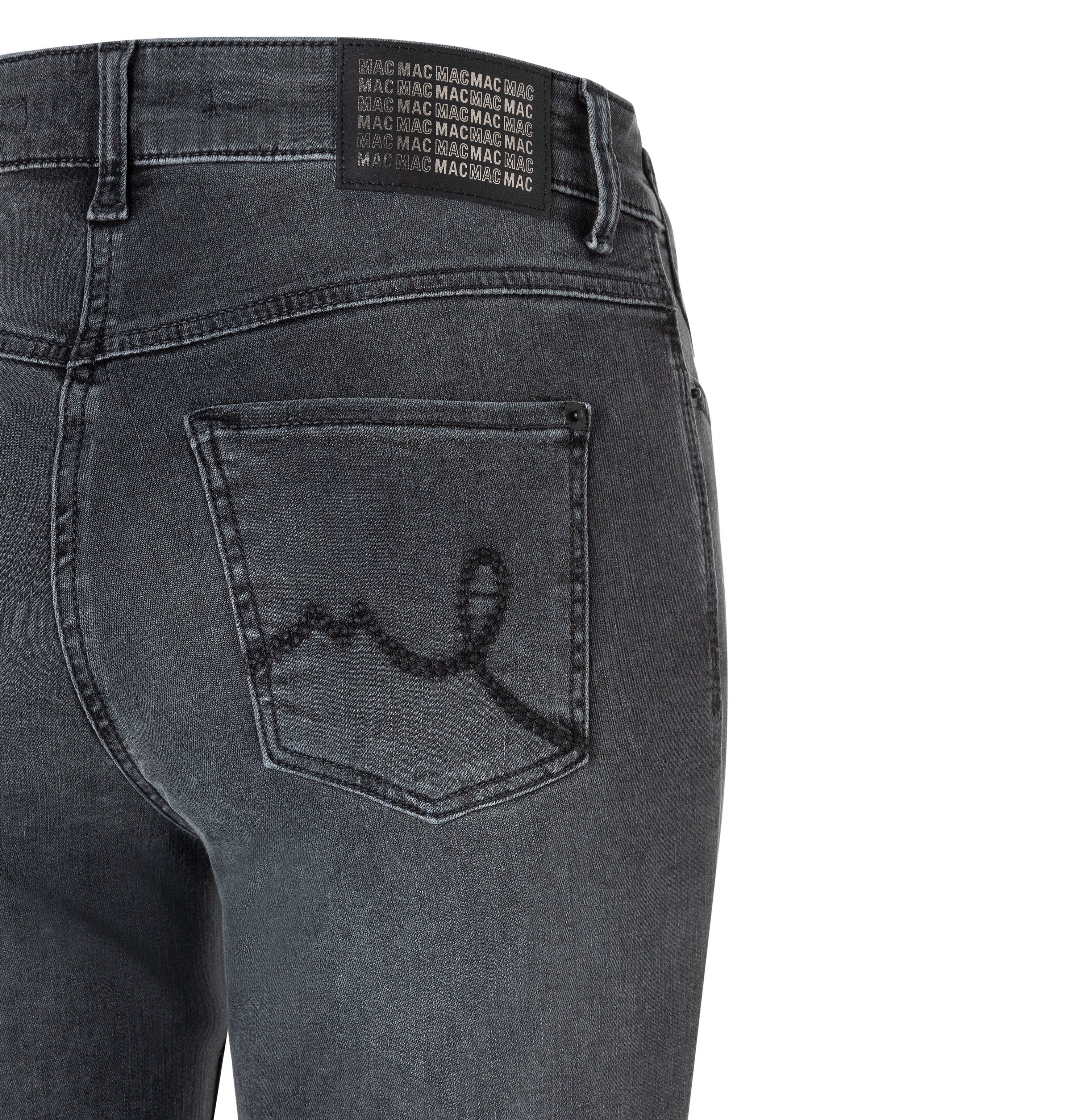 MAC Flared Leg Authentic Carbon Wash