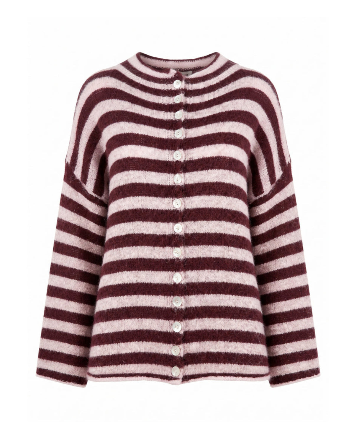 Strickjacke mit Knopfleiste