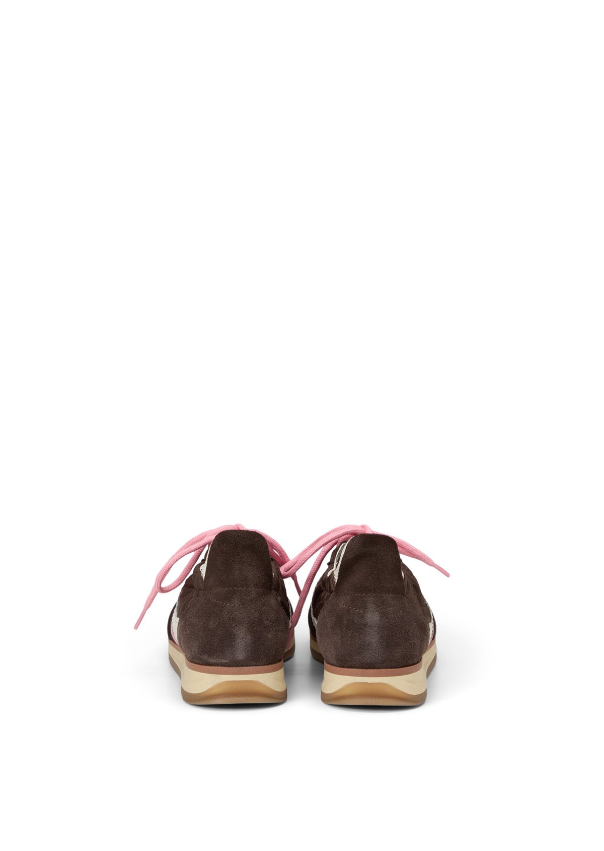 Sneaker mit Lederakzenten