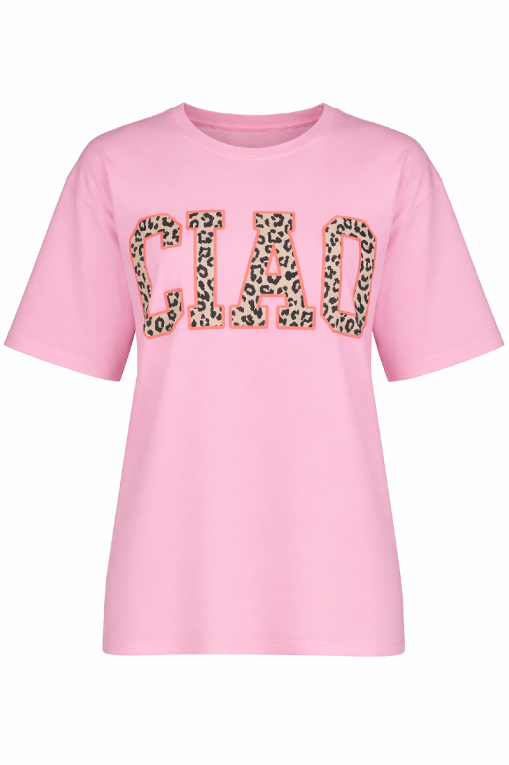 Goose Flash T-Shirts Rosa/Leo