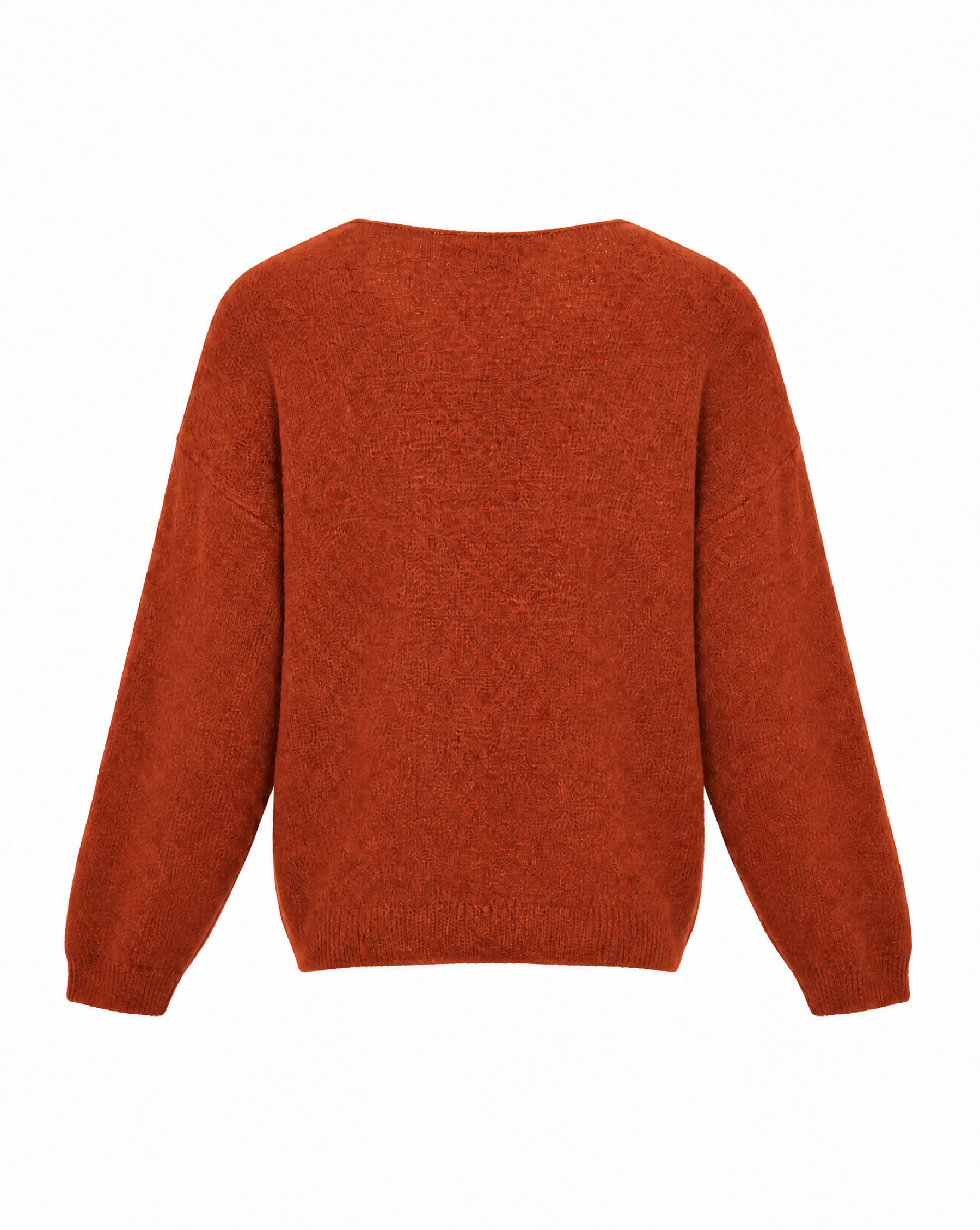 Strickpullover mit V-Ausschnitt