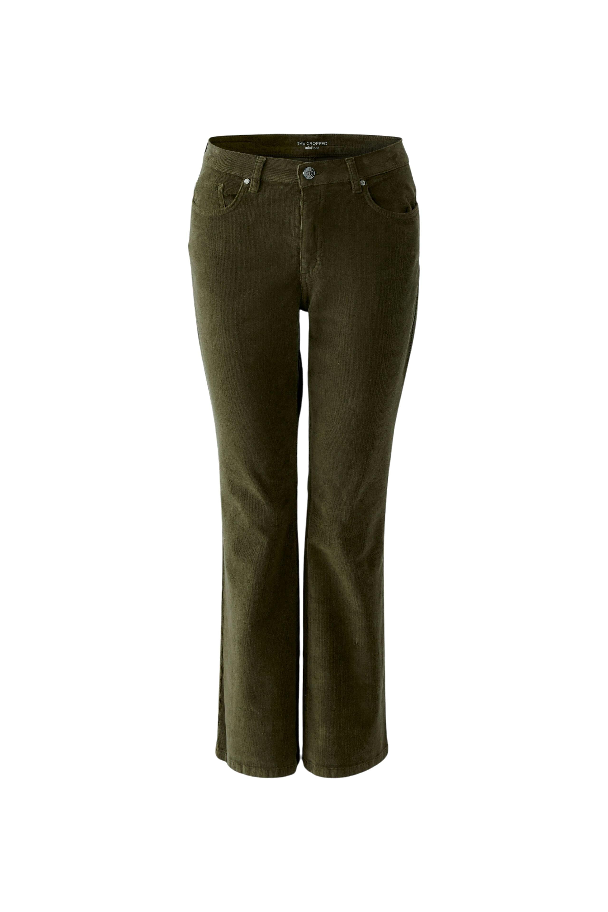 Oui Cordhosen Khaki