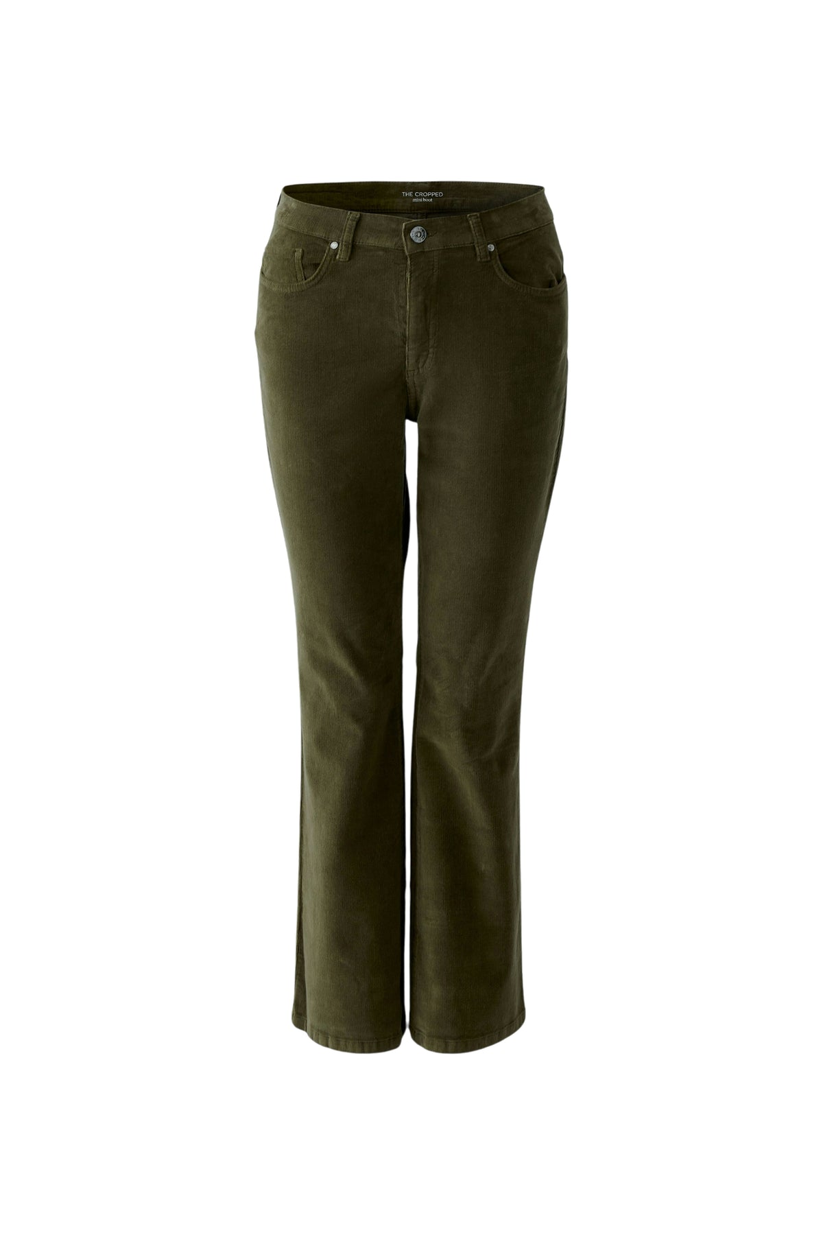 Oui Cordhosen Khaki