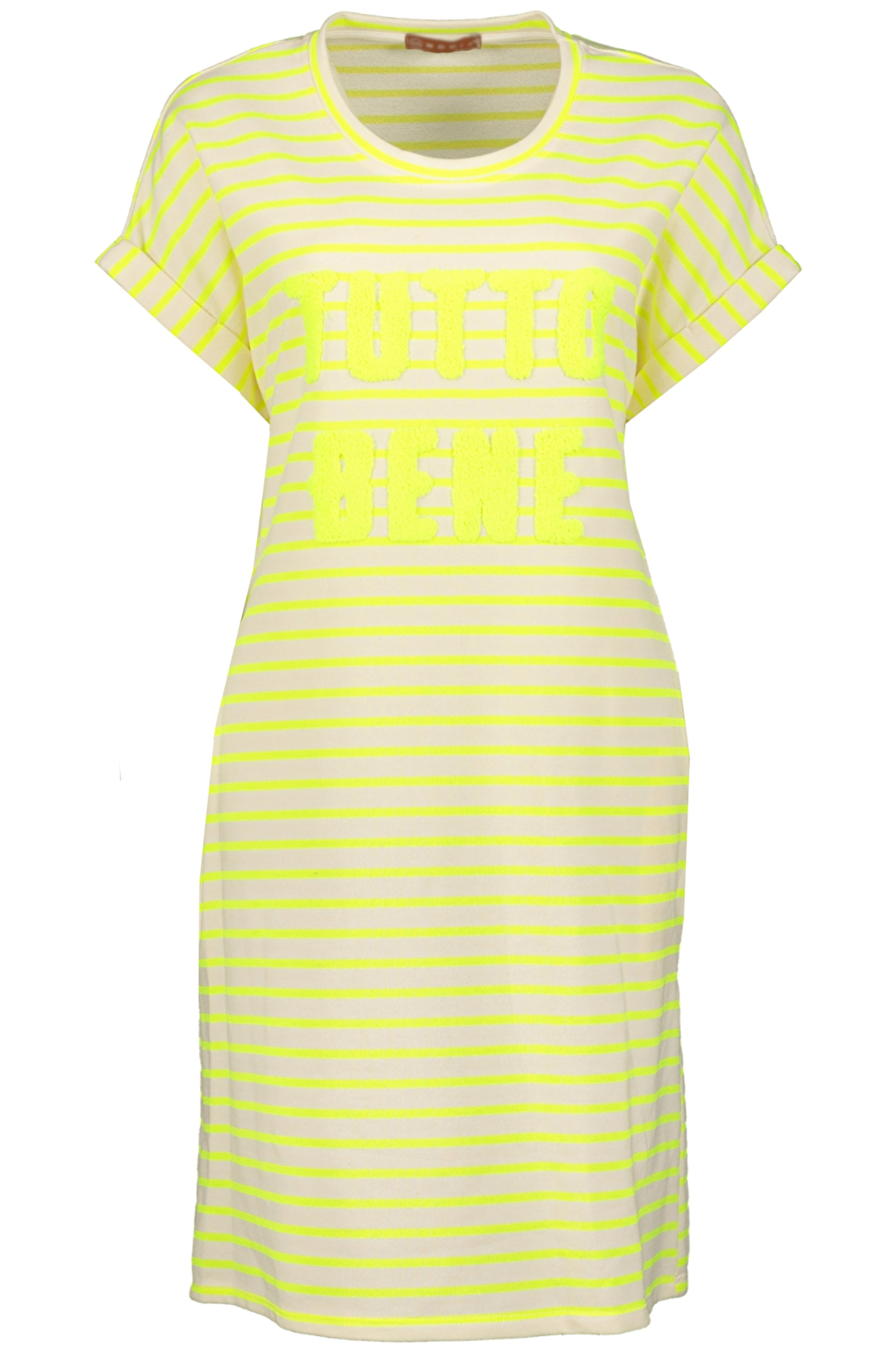 Goose Flash Kleider Beige/Gelb/Neon