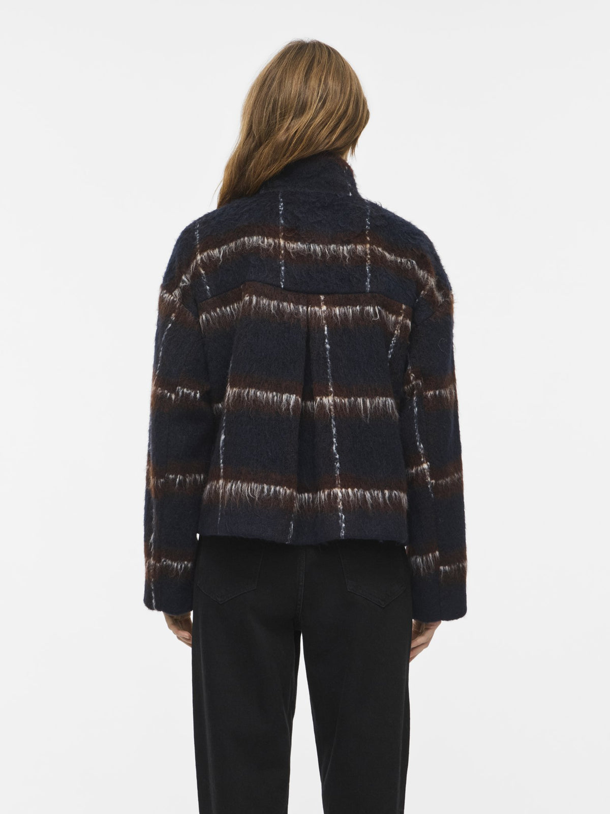 Jacke mit Karo-Muster