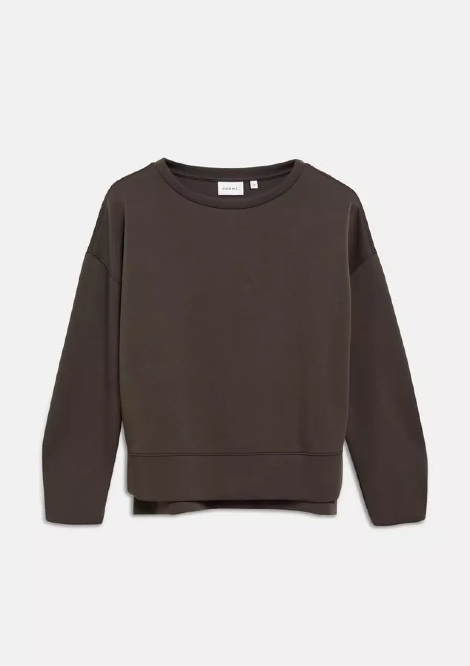 Weiches Sweatshirt mit Faltendetail