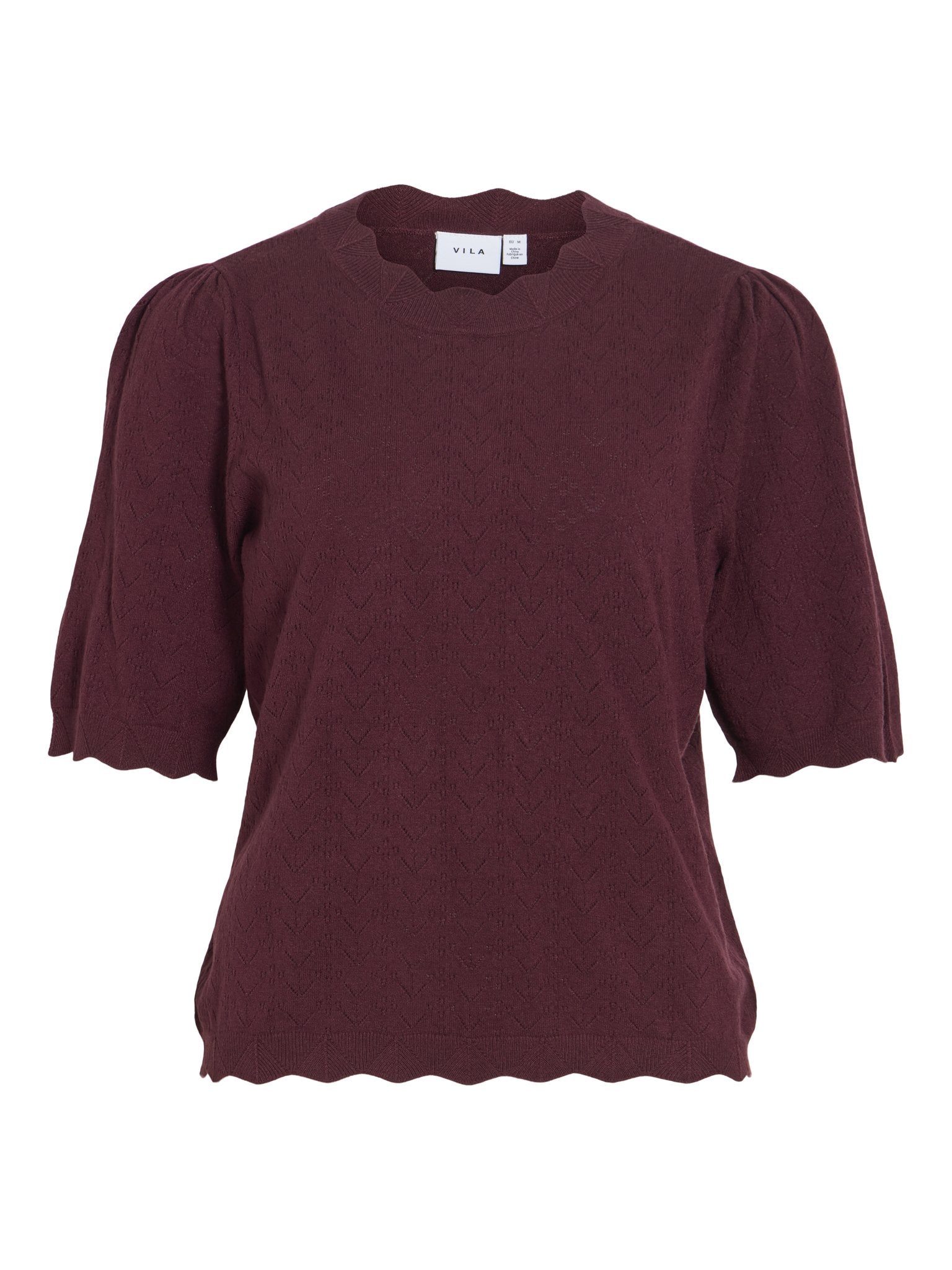 Kurzarm Strickpullover VIEMI