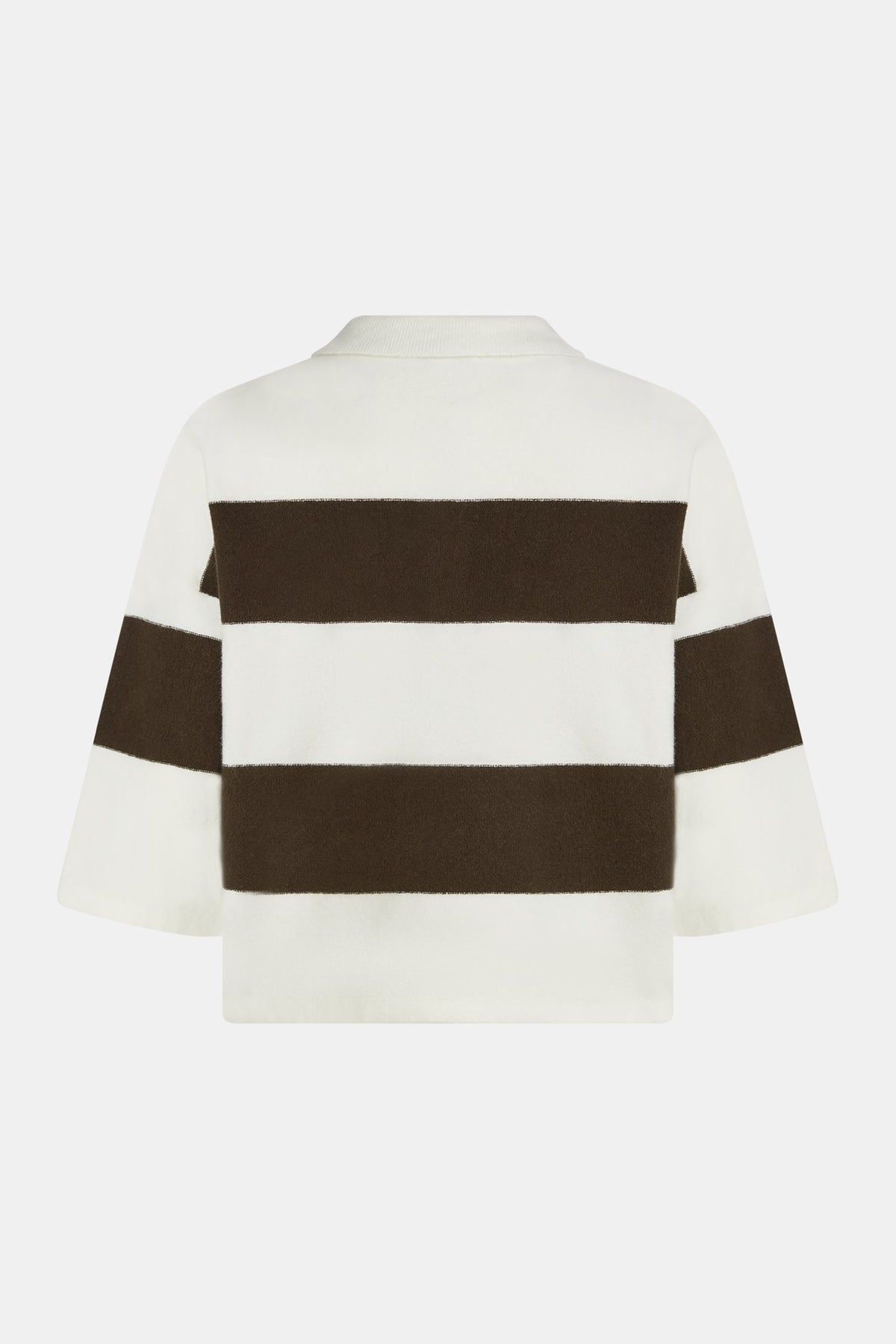 Polo-Strickpullover mit Halbarm