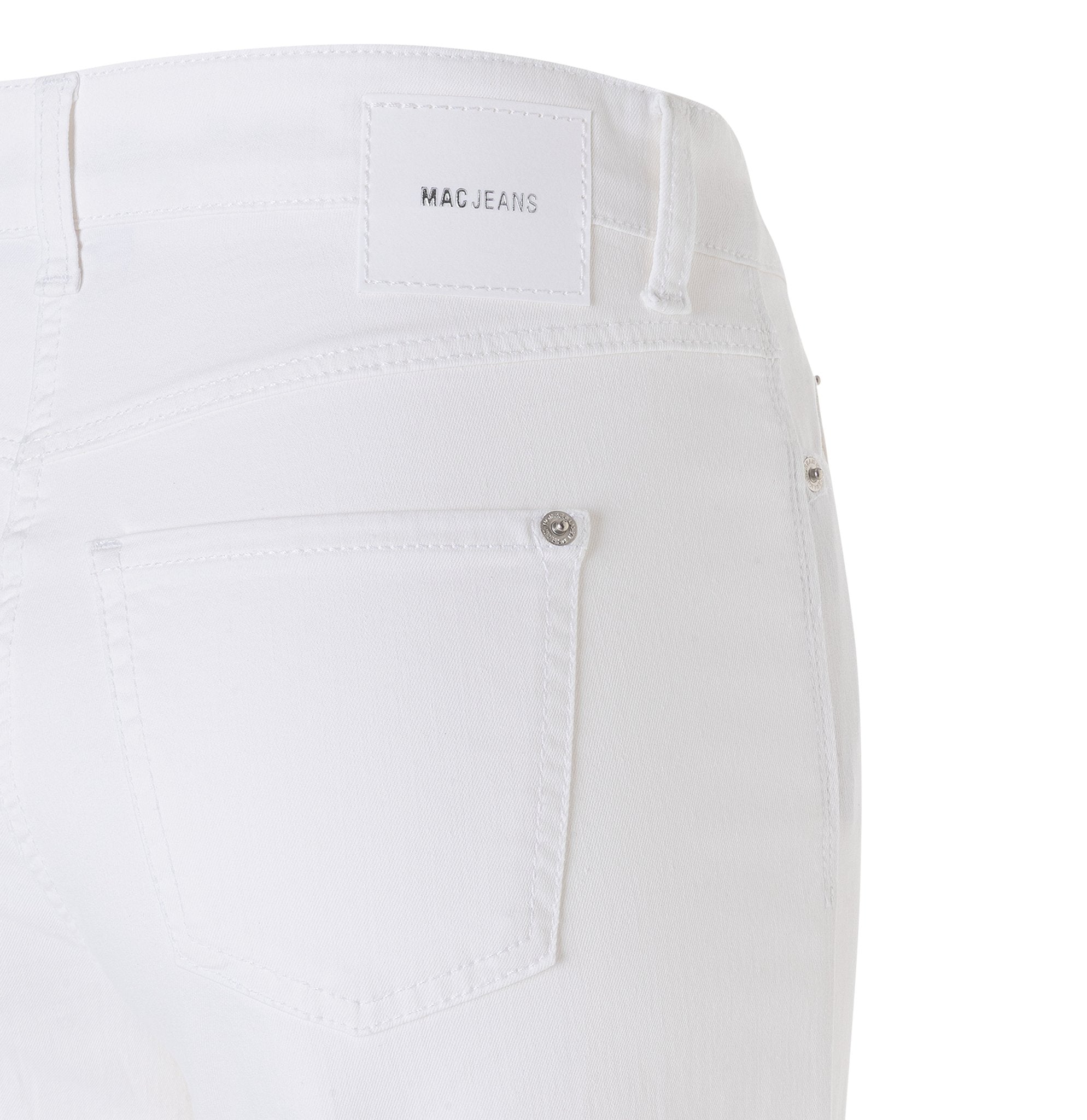 MAC Wide Leg White Denim