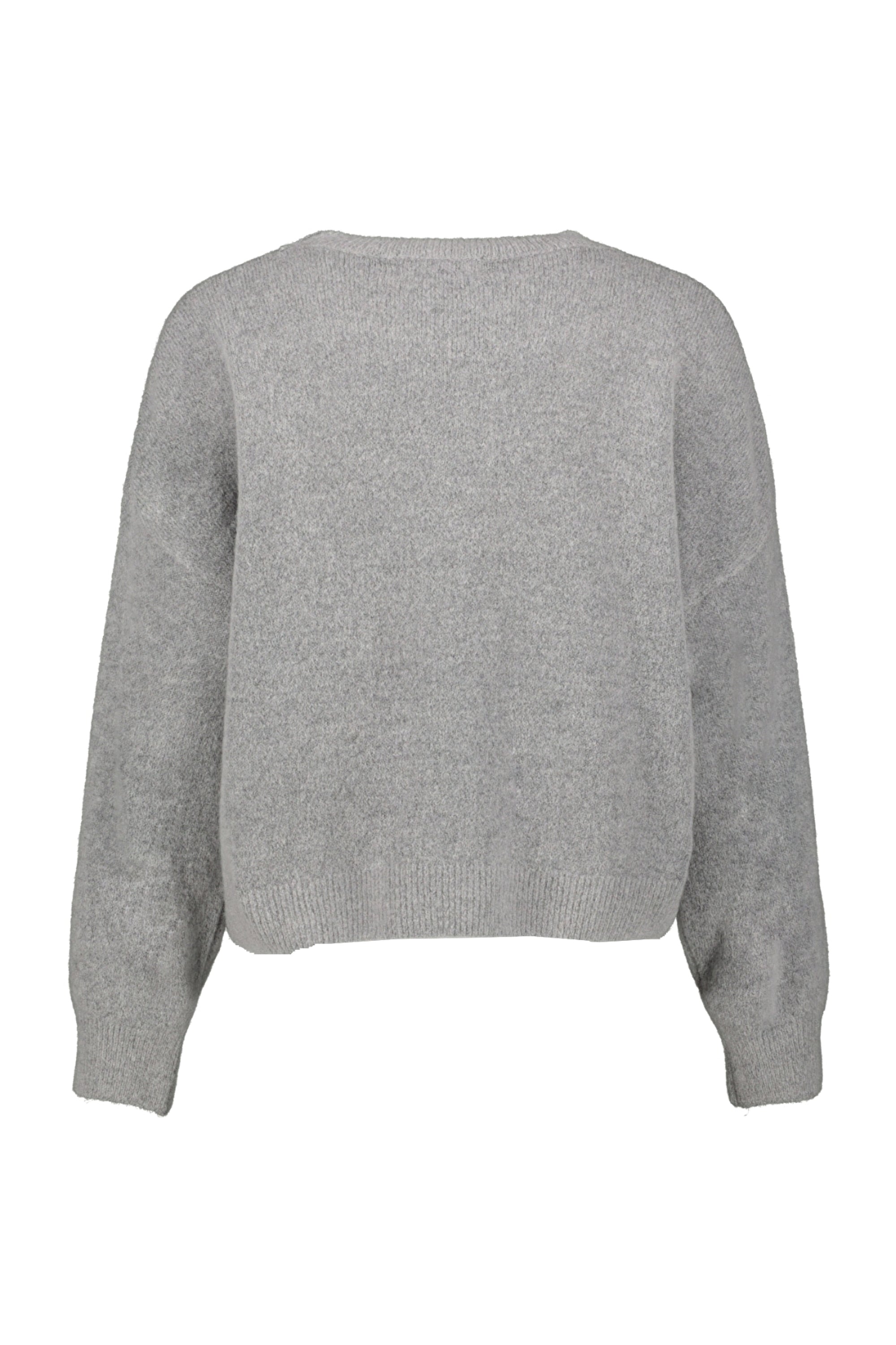 Goose Flash Strickpullover Grau