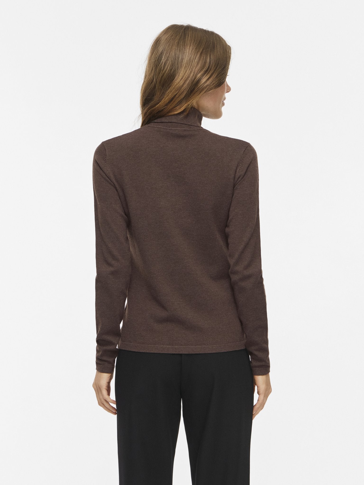 VILA Longsleeve Coffee Bean/Melange