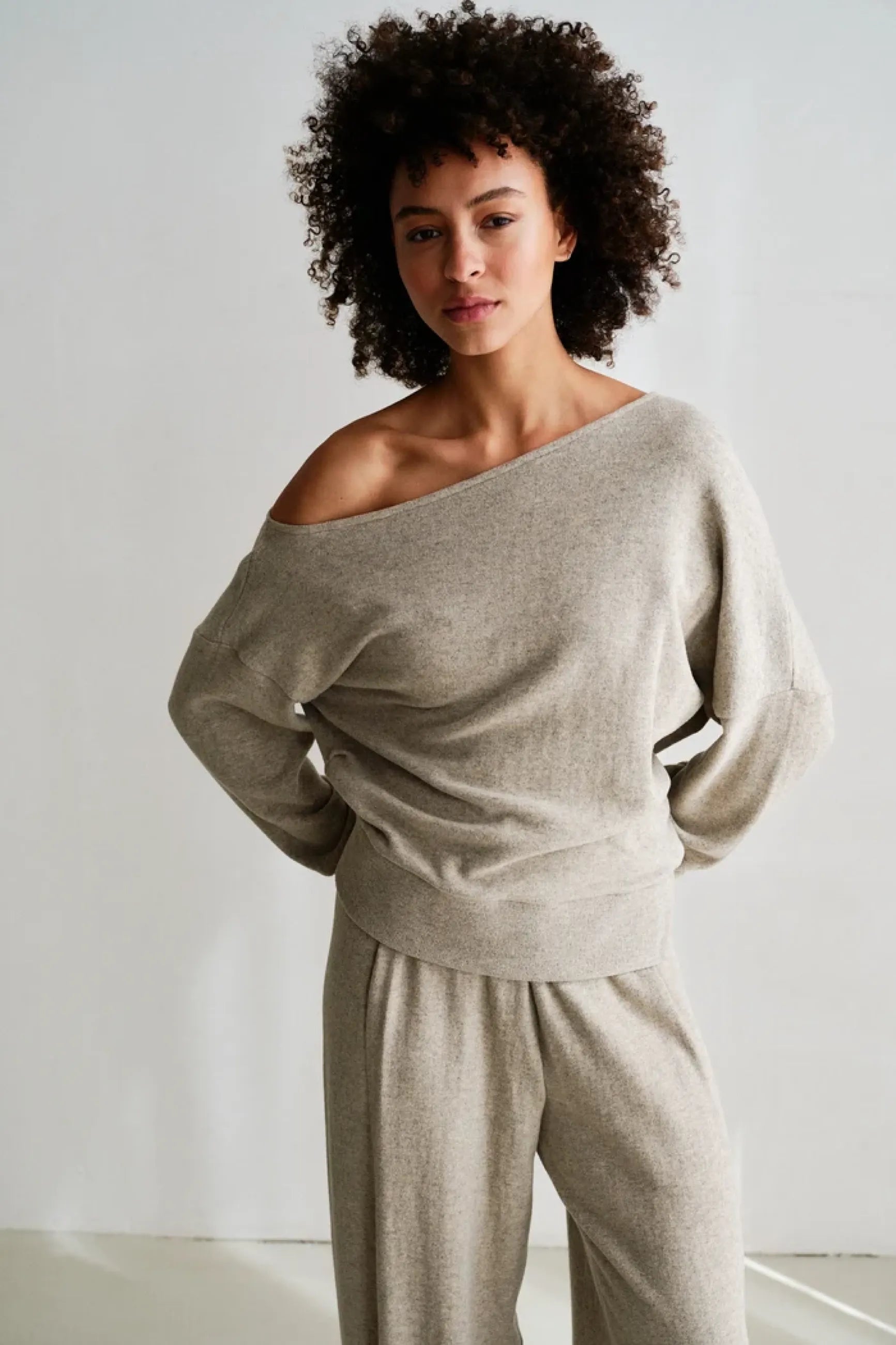 Weicher Jersey-Pullover