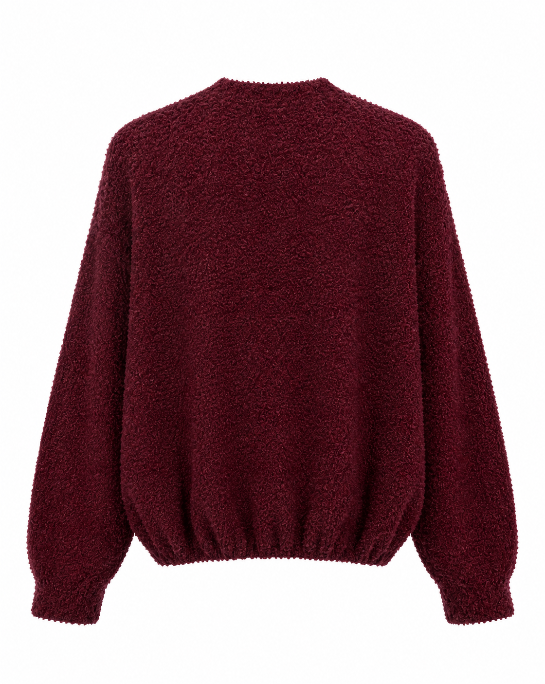 Strickpullover in Bouclé-Optik