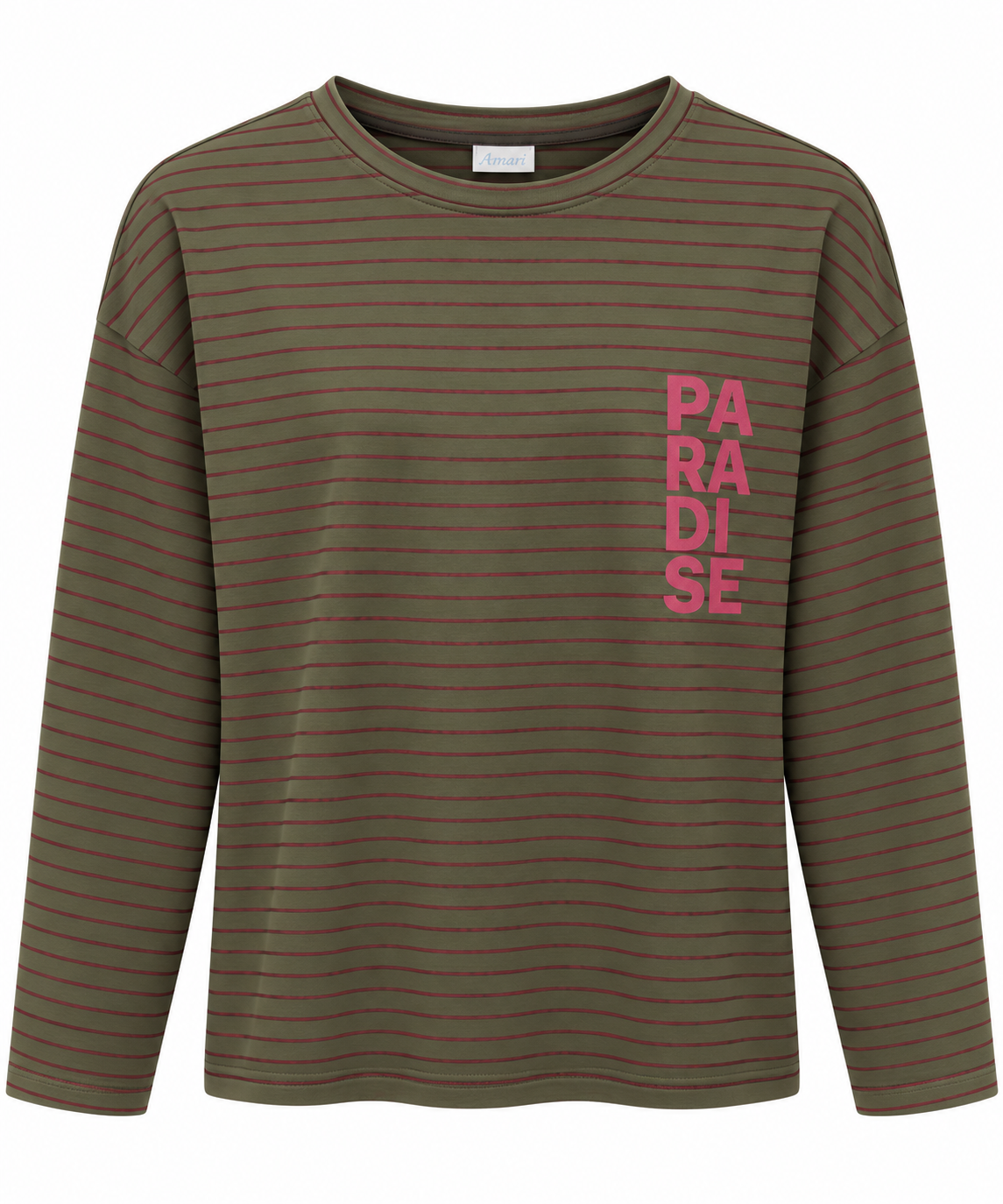 Longsleeve mit Backprint