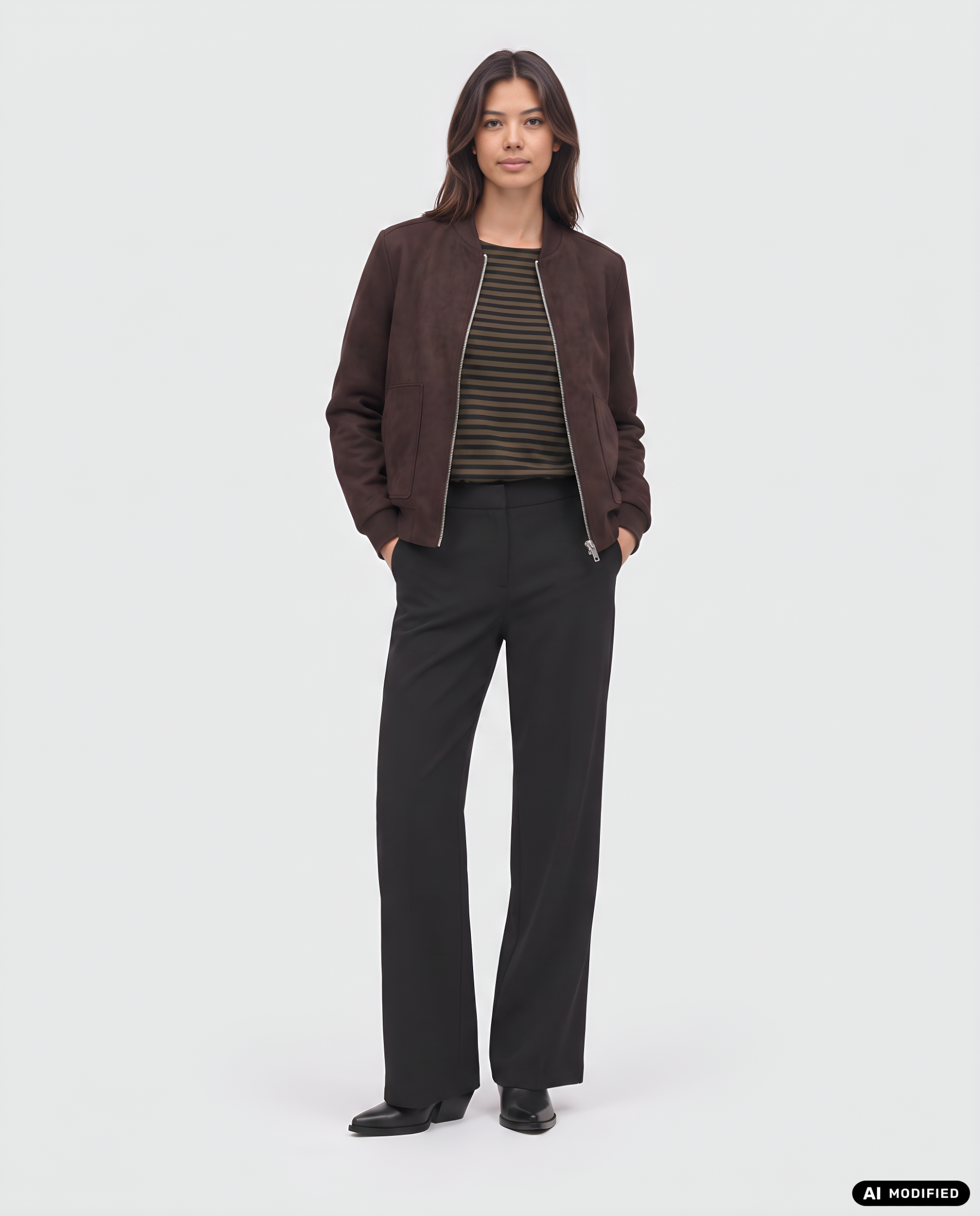 Blouson mit Reisverschluss