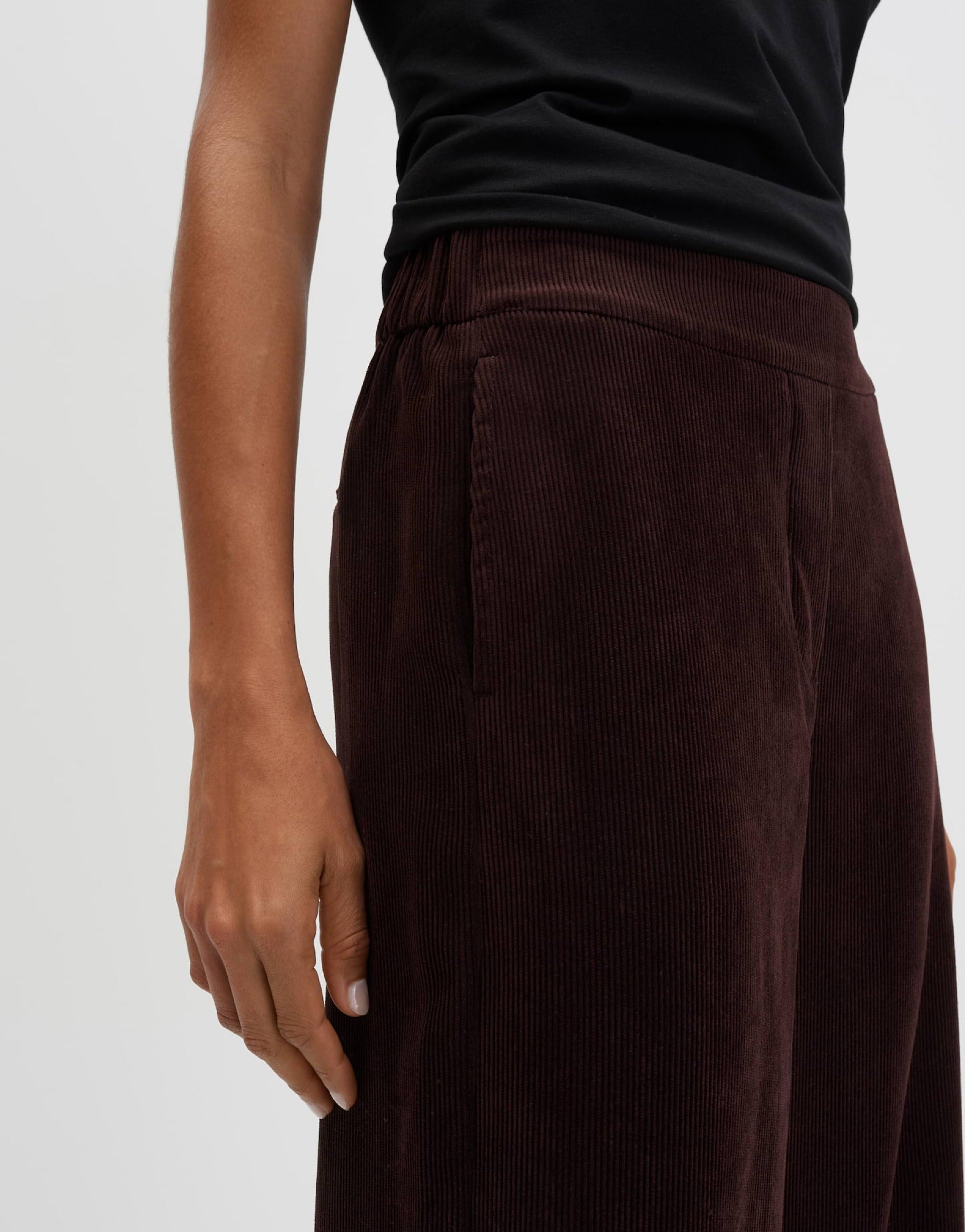 Cordhose CISILIA CURVED CORDUROY