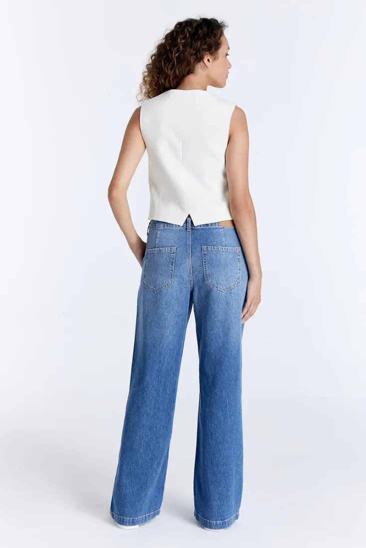 Wide Leg Jeans Maxine