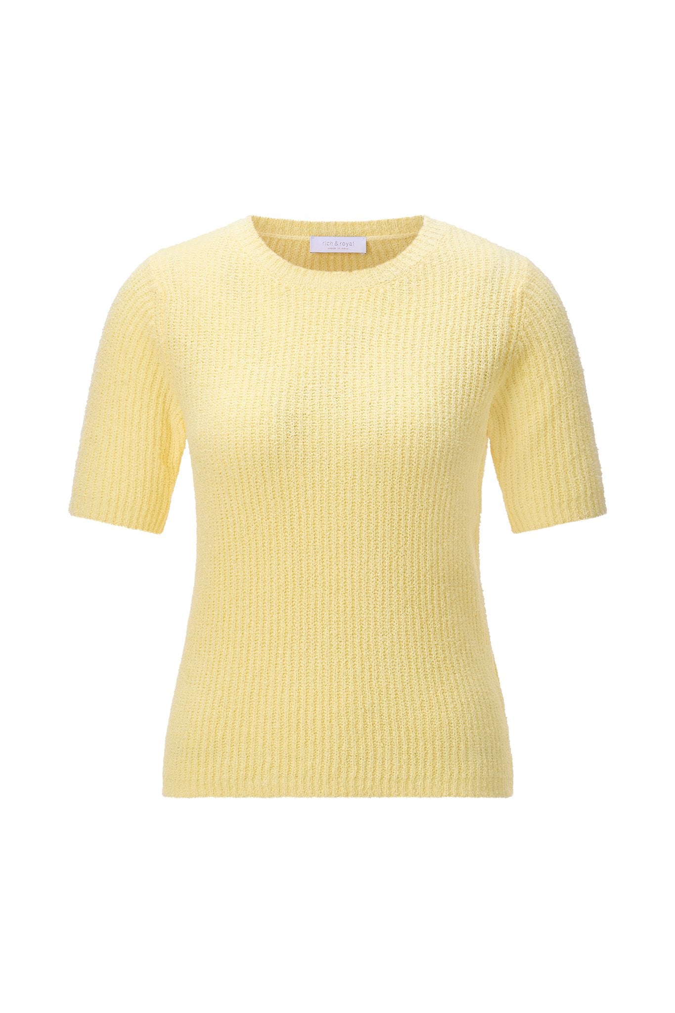 Kurzarm-Strickpullover