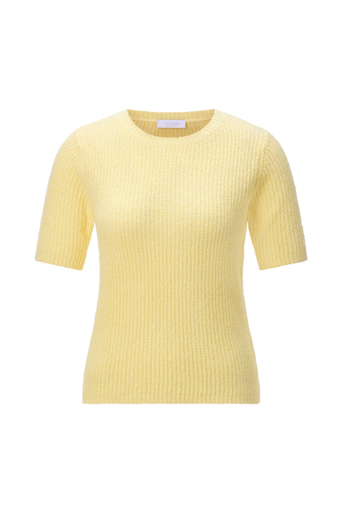 Kurzarm-Strickpullover