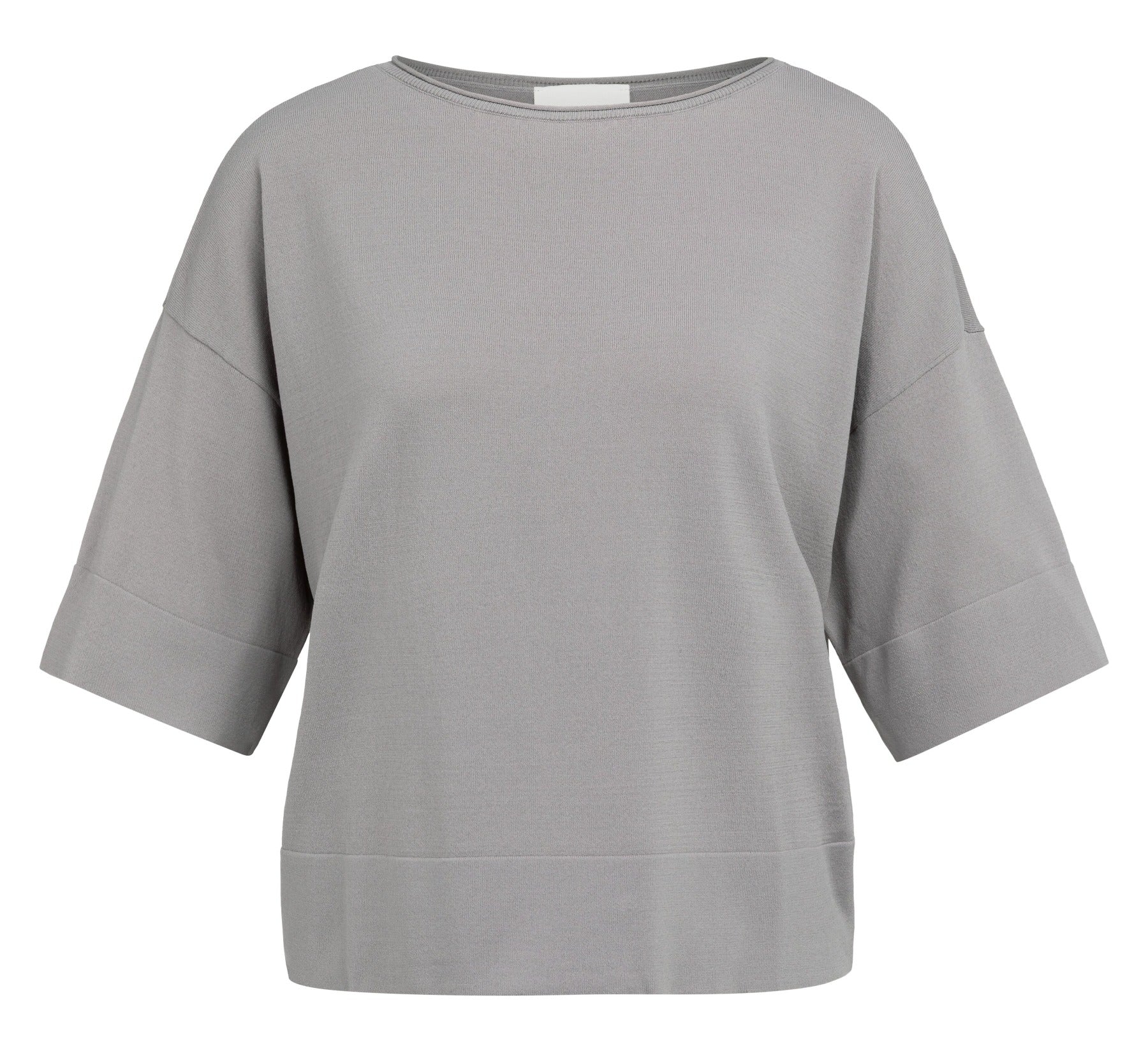 Oversize-T-Shirt mit U-Boot-Ausschnitt