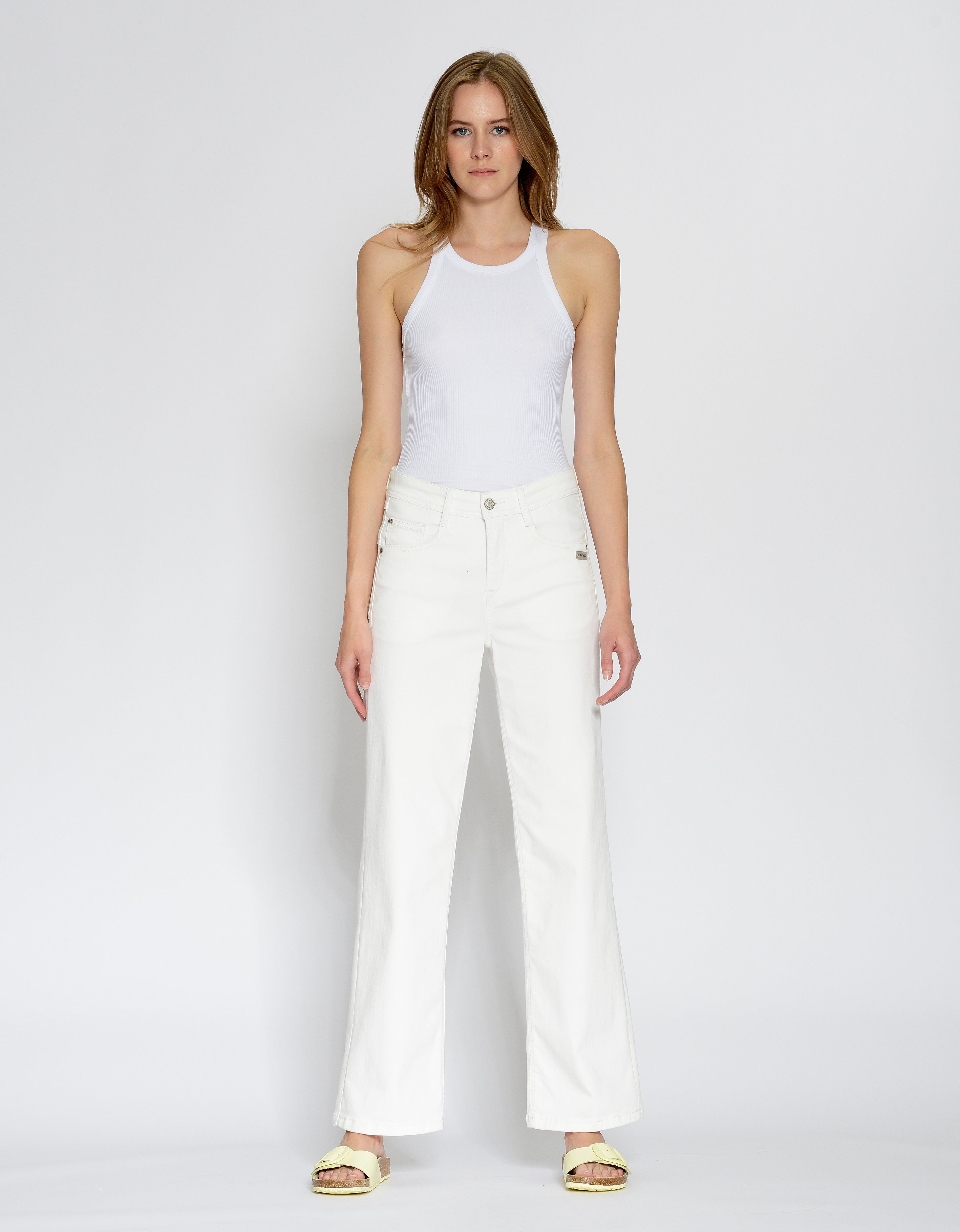 Gang Wide Leg Off White