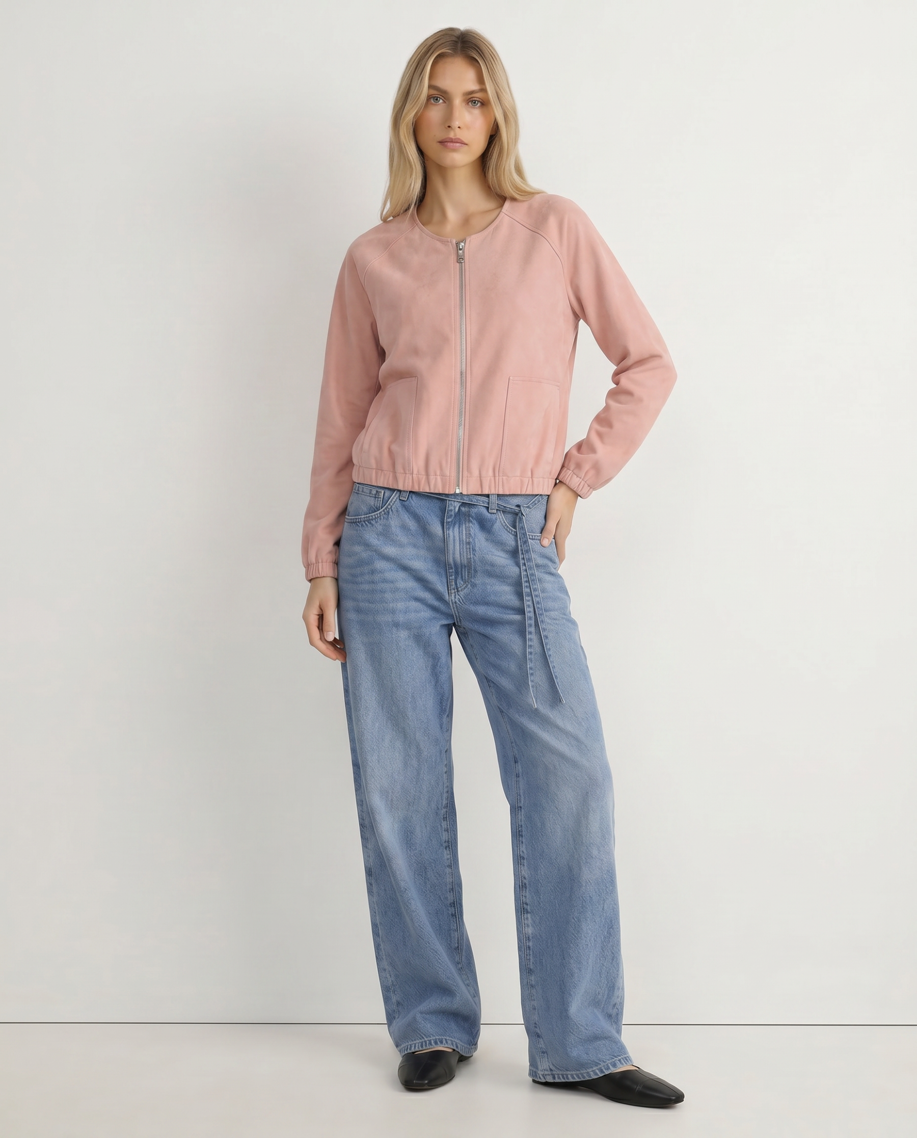 Sweatjacke mit Reißverschluss
