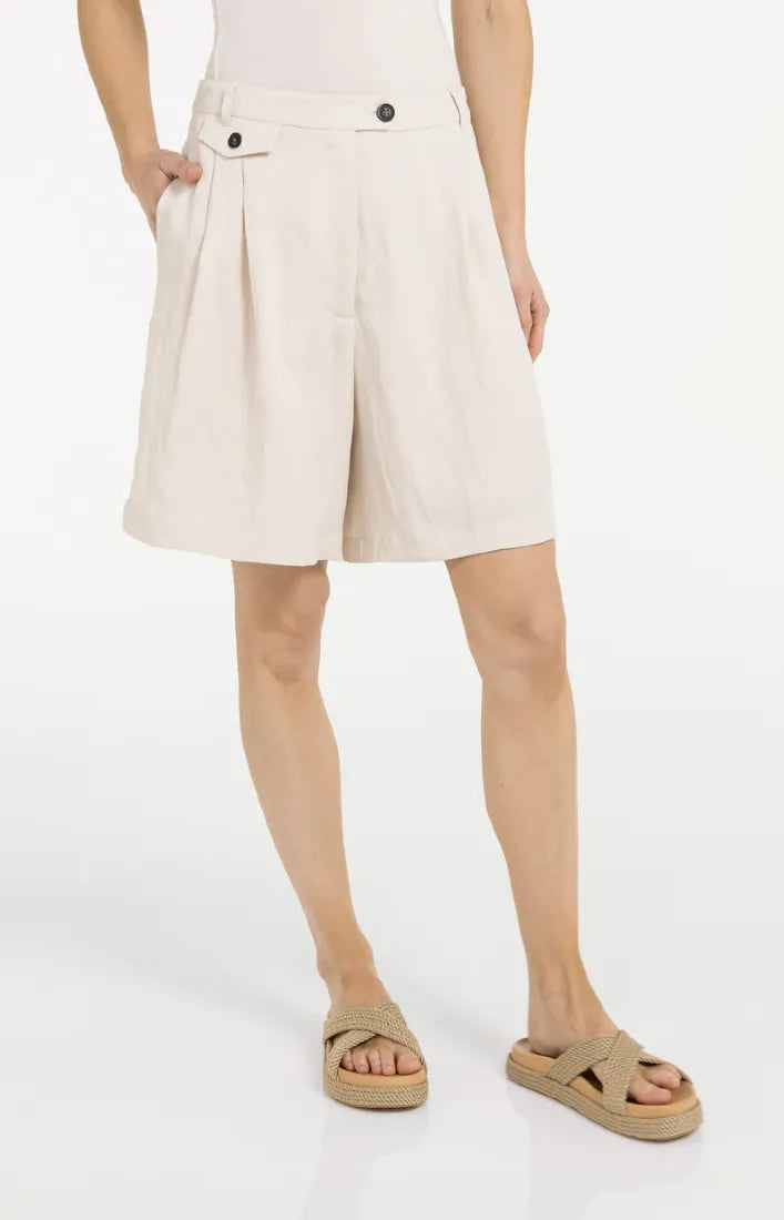 Bermudashorts aus Webstoff