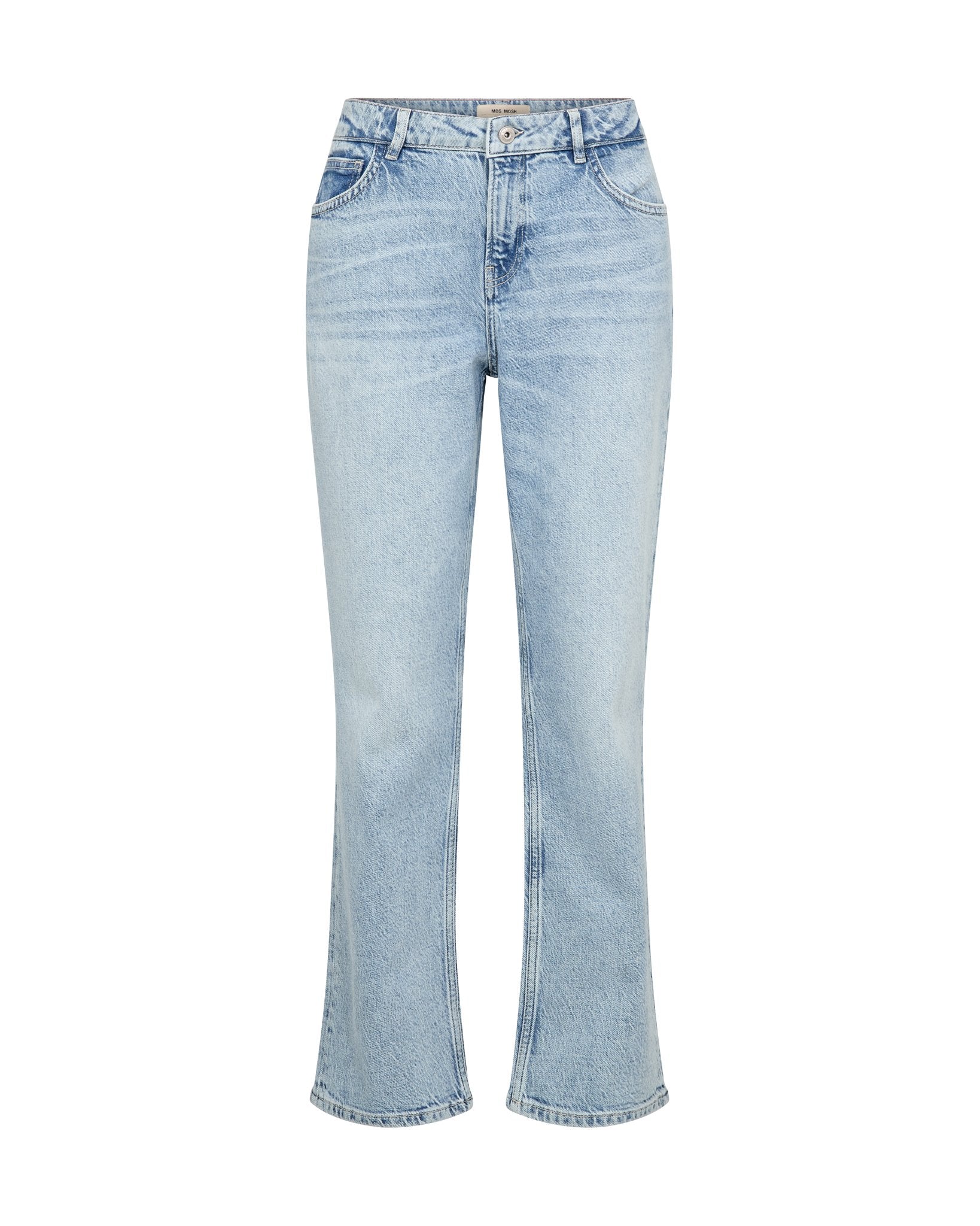 Mos Mosh Flared Leg Light Blue