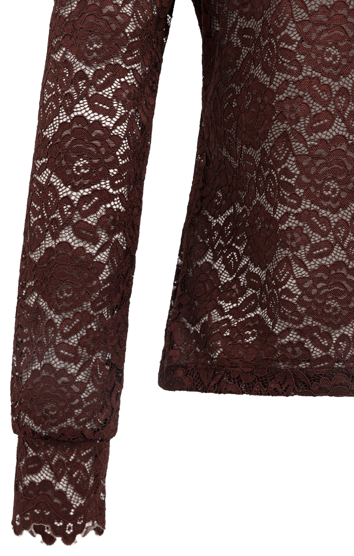 Longsleeve aus Spitze