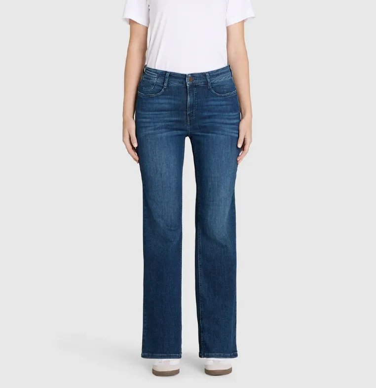 MAC Straight Leg Trendy Vintage Blue