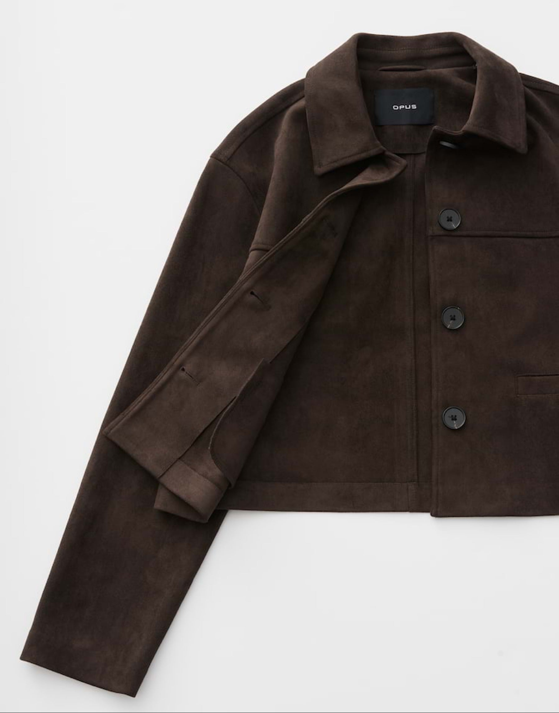 Kurzjacke HENSO in Velour Optik