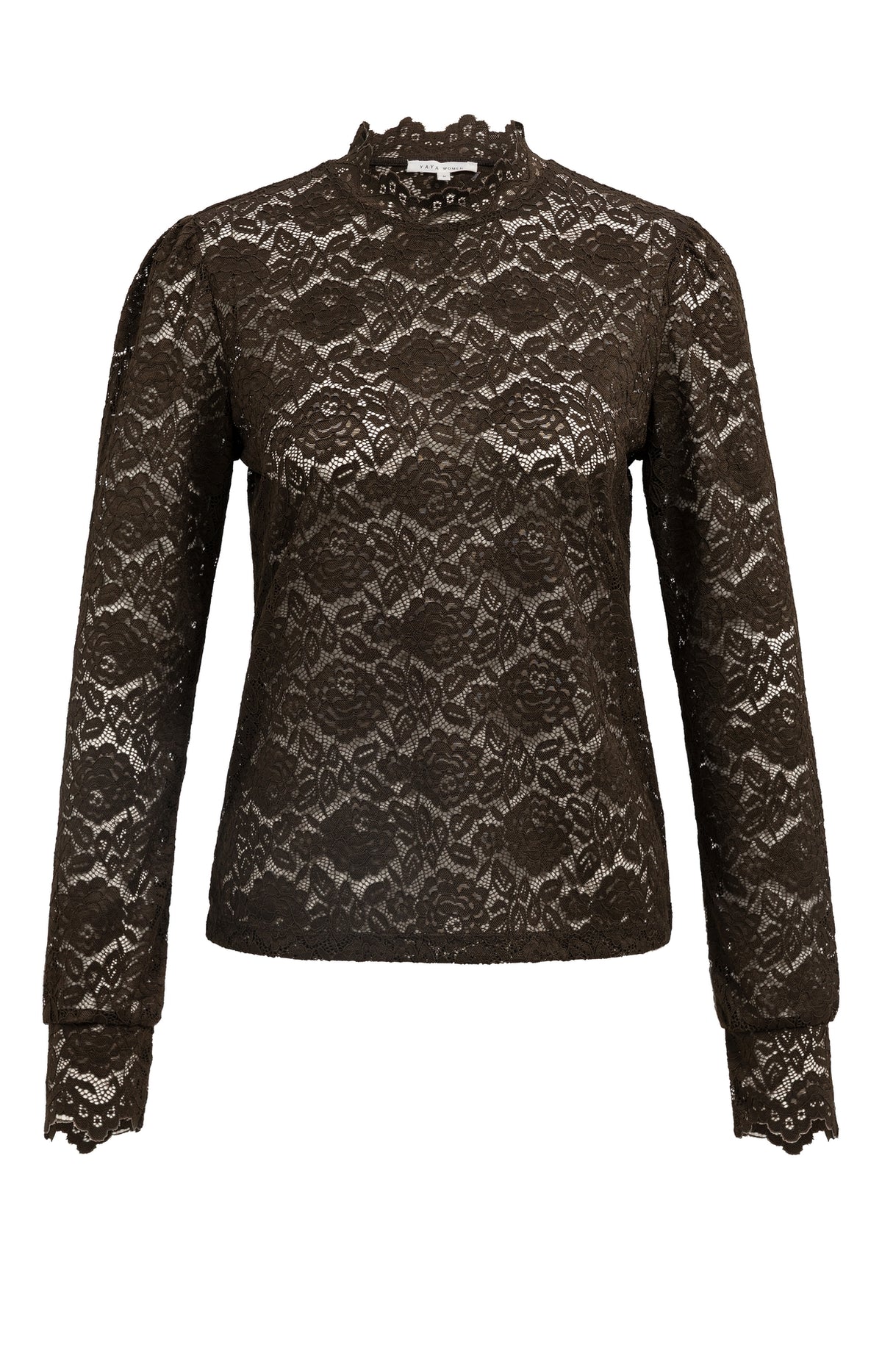 Longsleeve aus Spitze