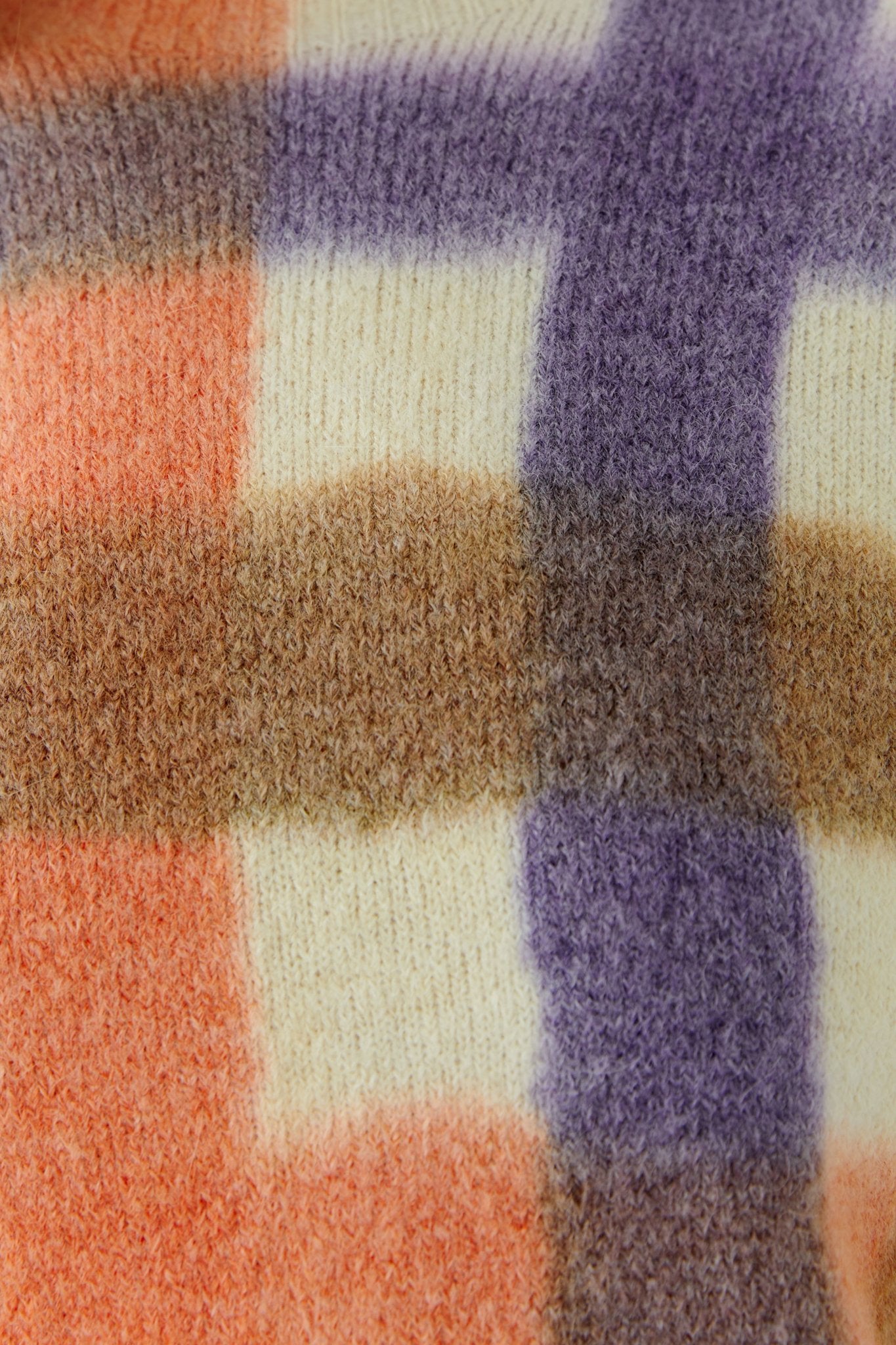 Pullover mit Gittermuster