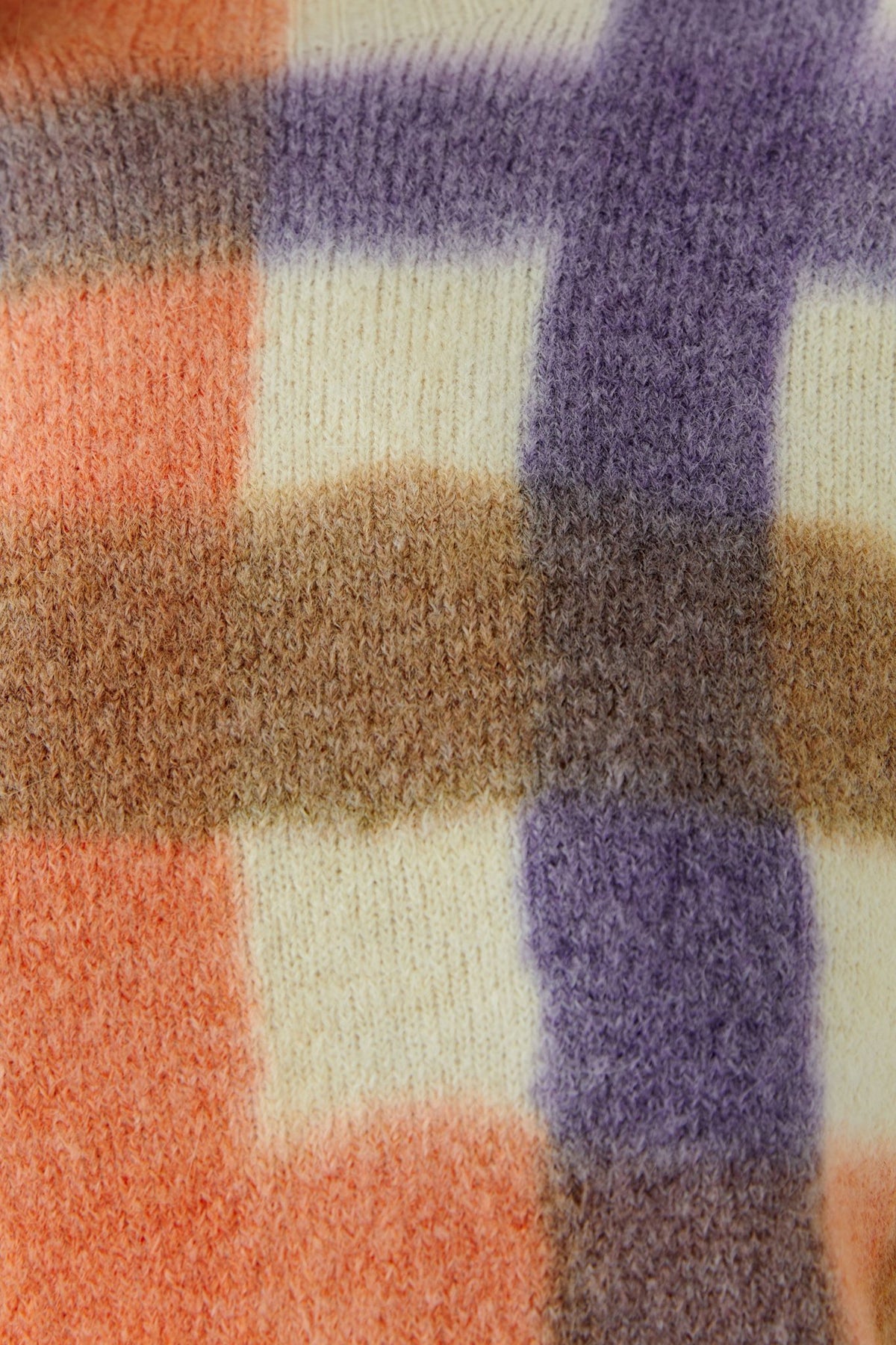 Pullover mit Gittermuster