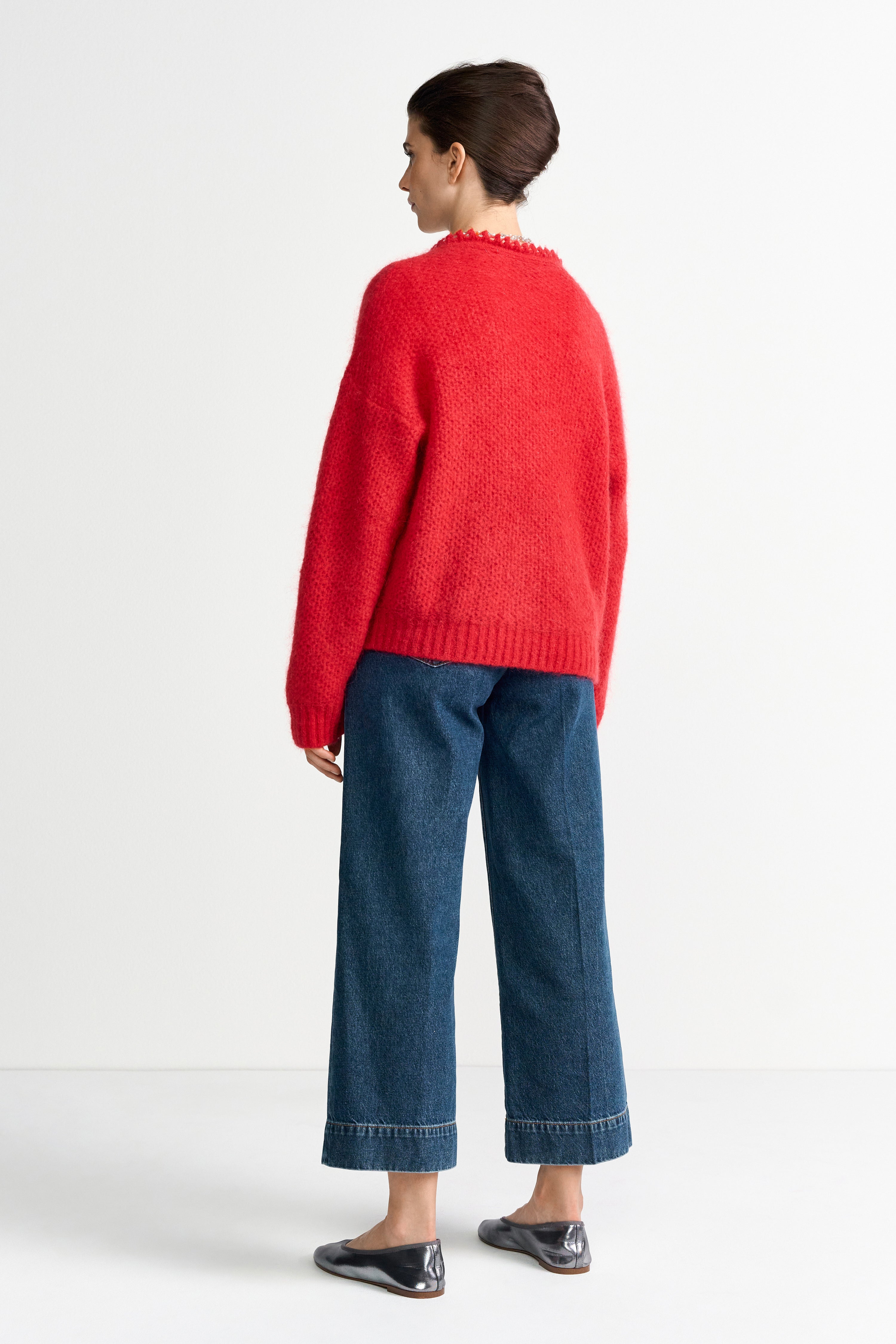Rich & Royal Strickpullover Holiday Red