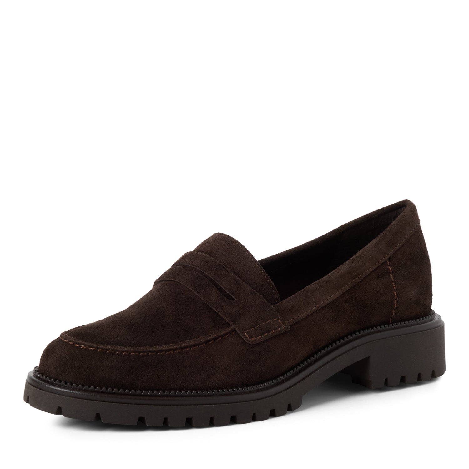 Loafer aus Veloursleder