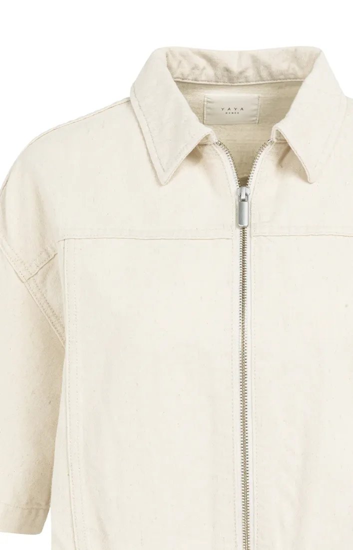 Jacke im Denimlook