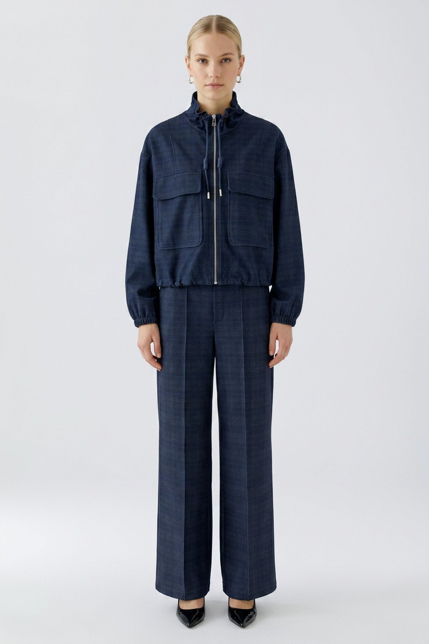 Jacke mit Karomuster