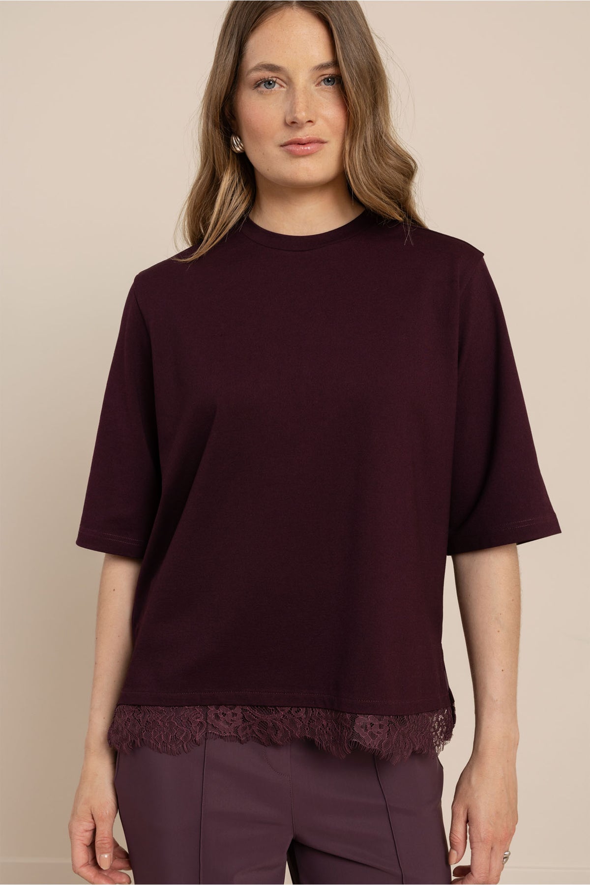 Spitzenshirt Fiore