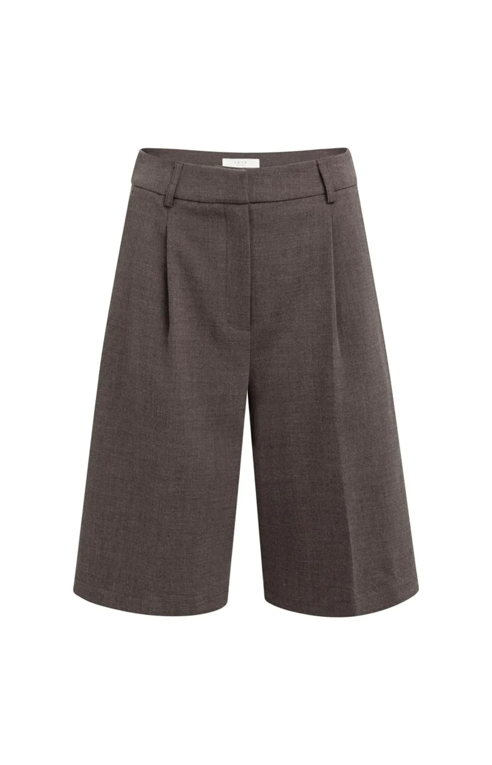Bermudashorts mit Bundfalten