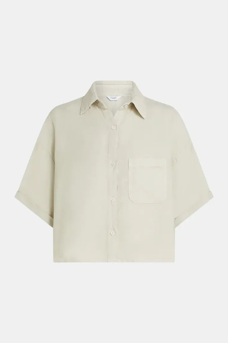 Bluse aus Leinen